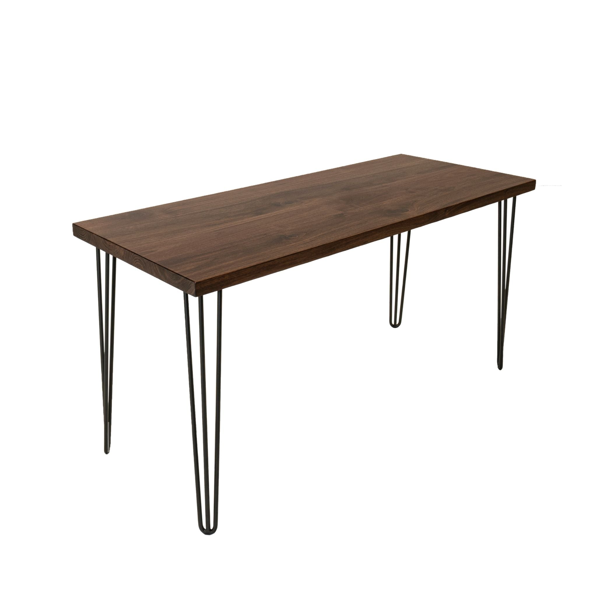 Black walnut office desk. Designed by Urban Industrial Design.