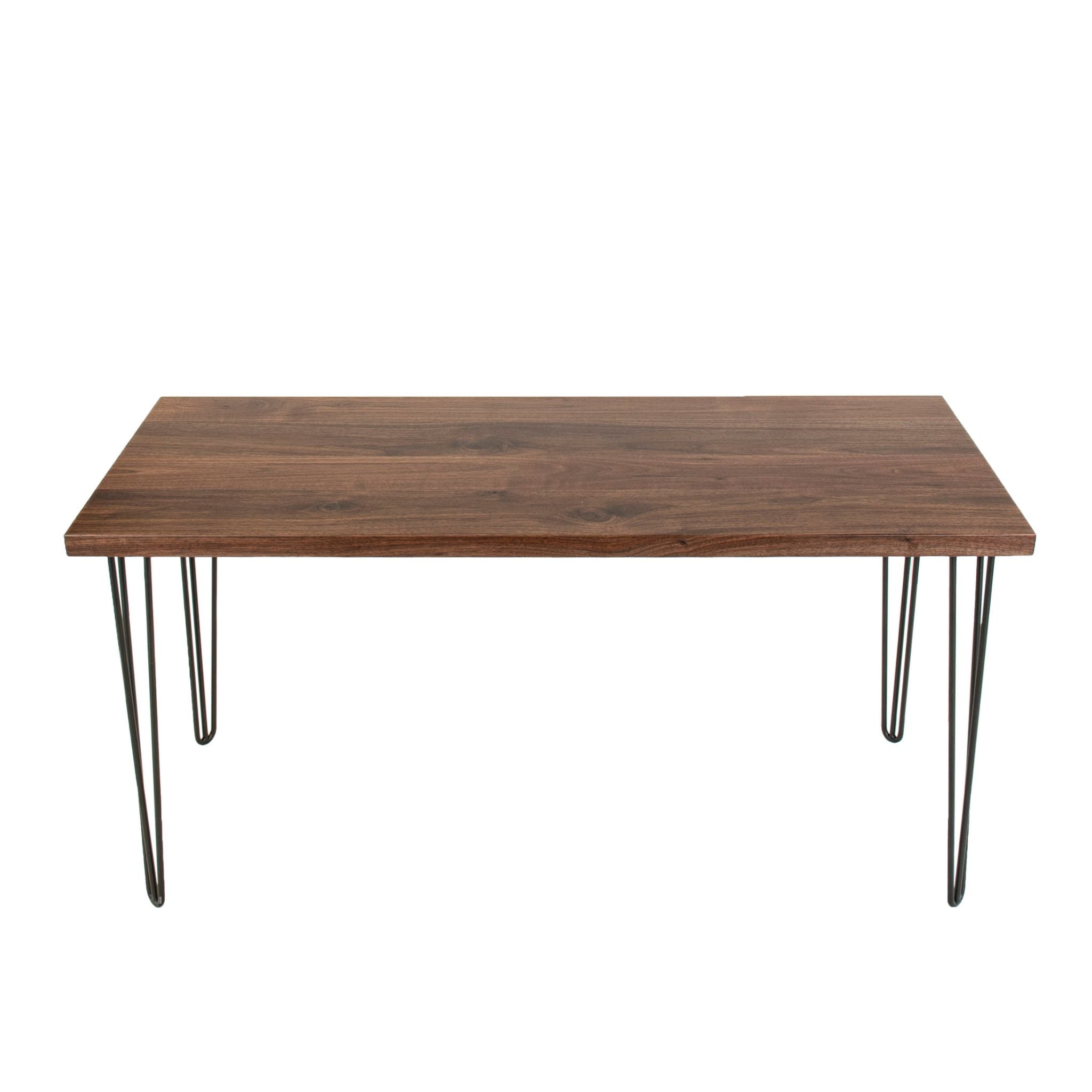 Black walnut office desk. Designed by Urban Industrial Design.