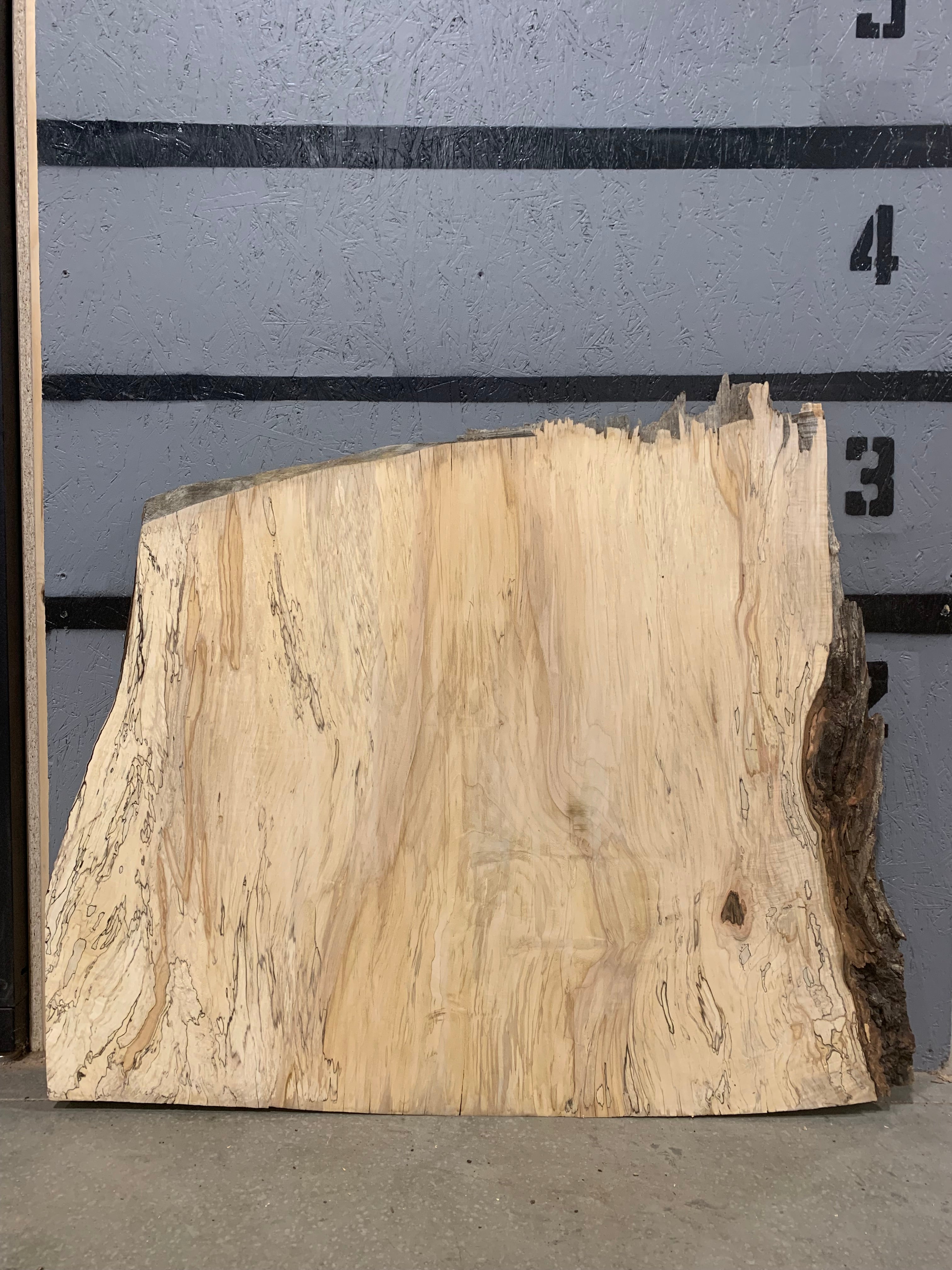 Spalted Maple Slab - Burl - CNC Flattened | W337