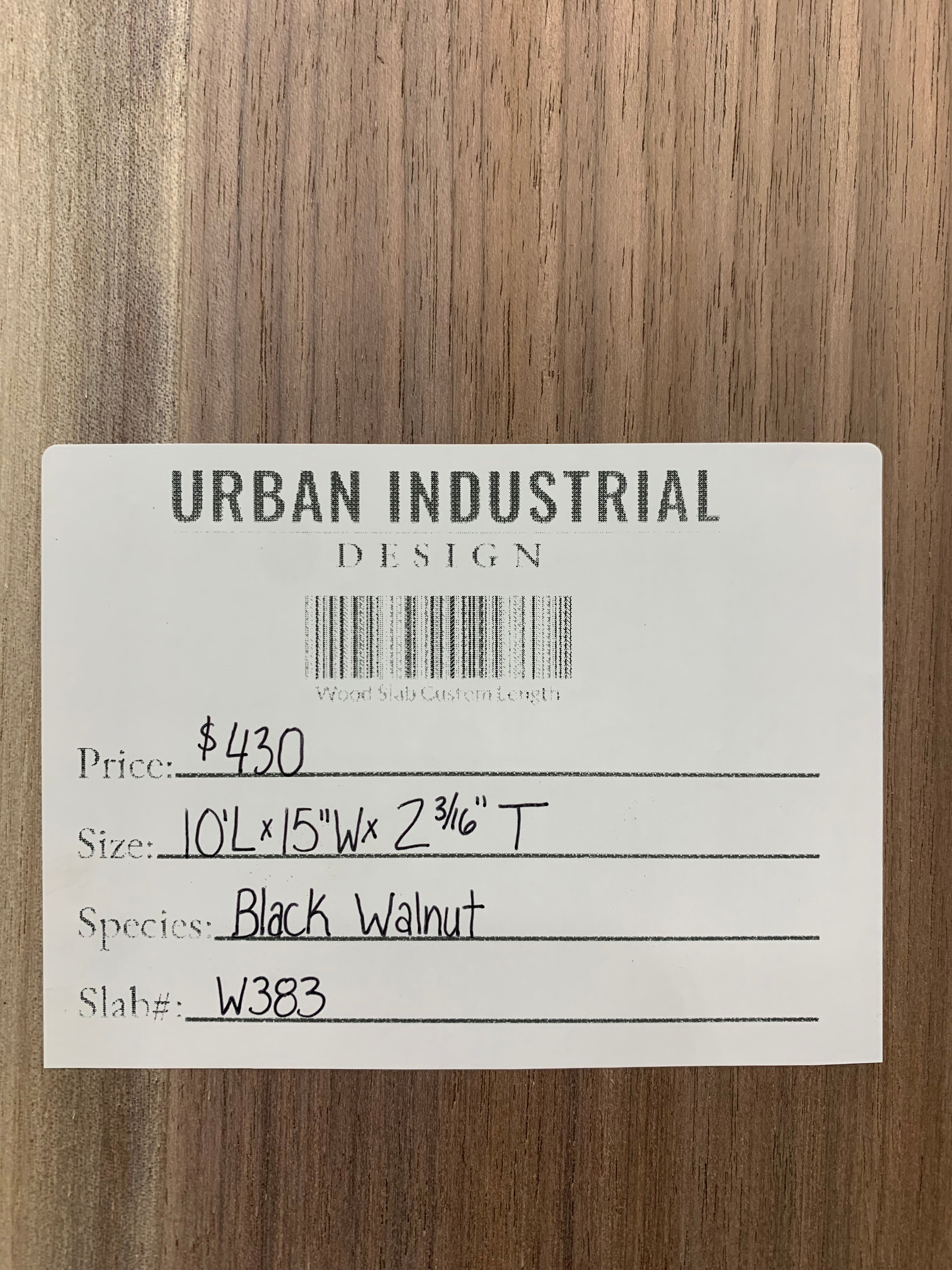 Black Walnut Slab | W383