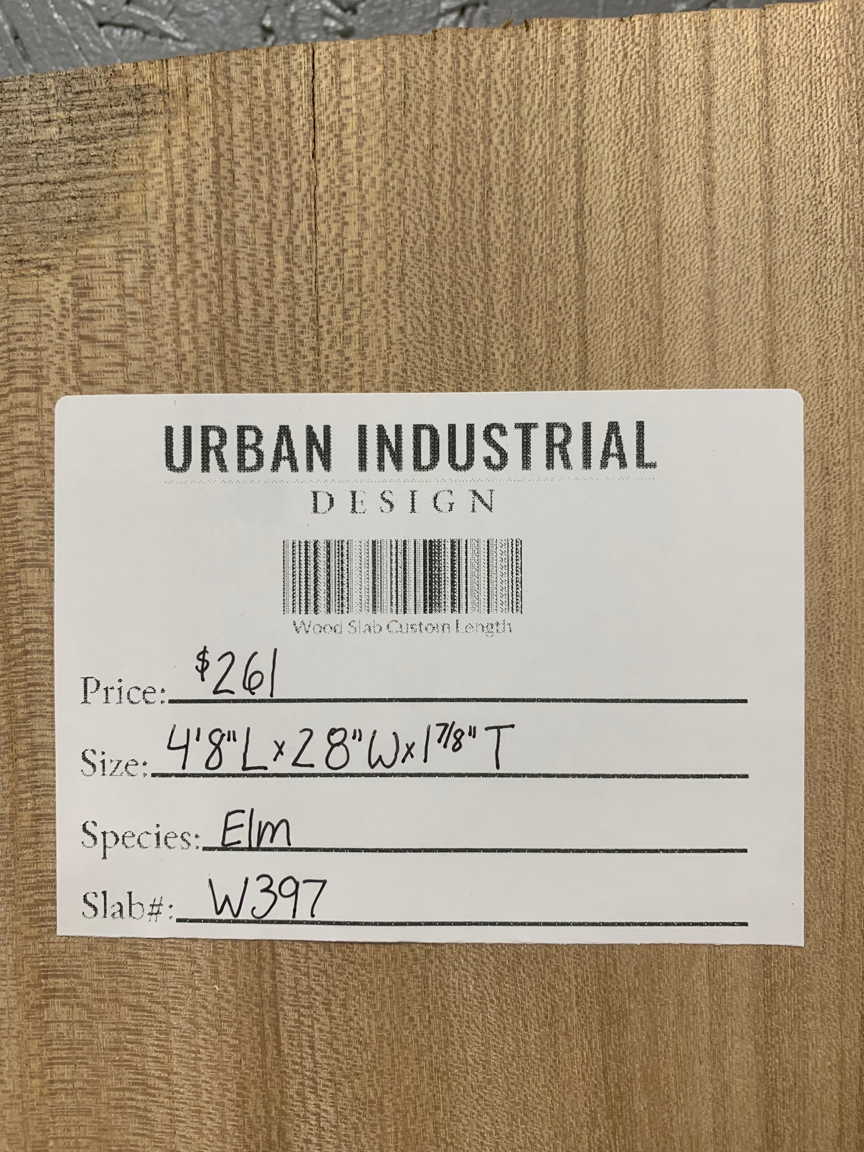 Elm Slab | W397