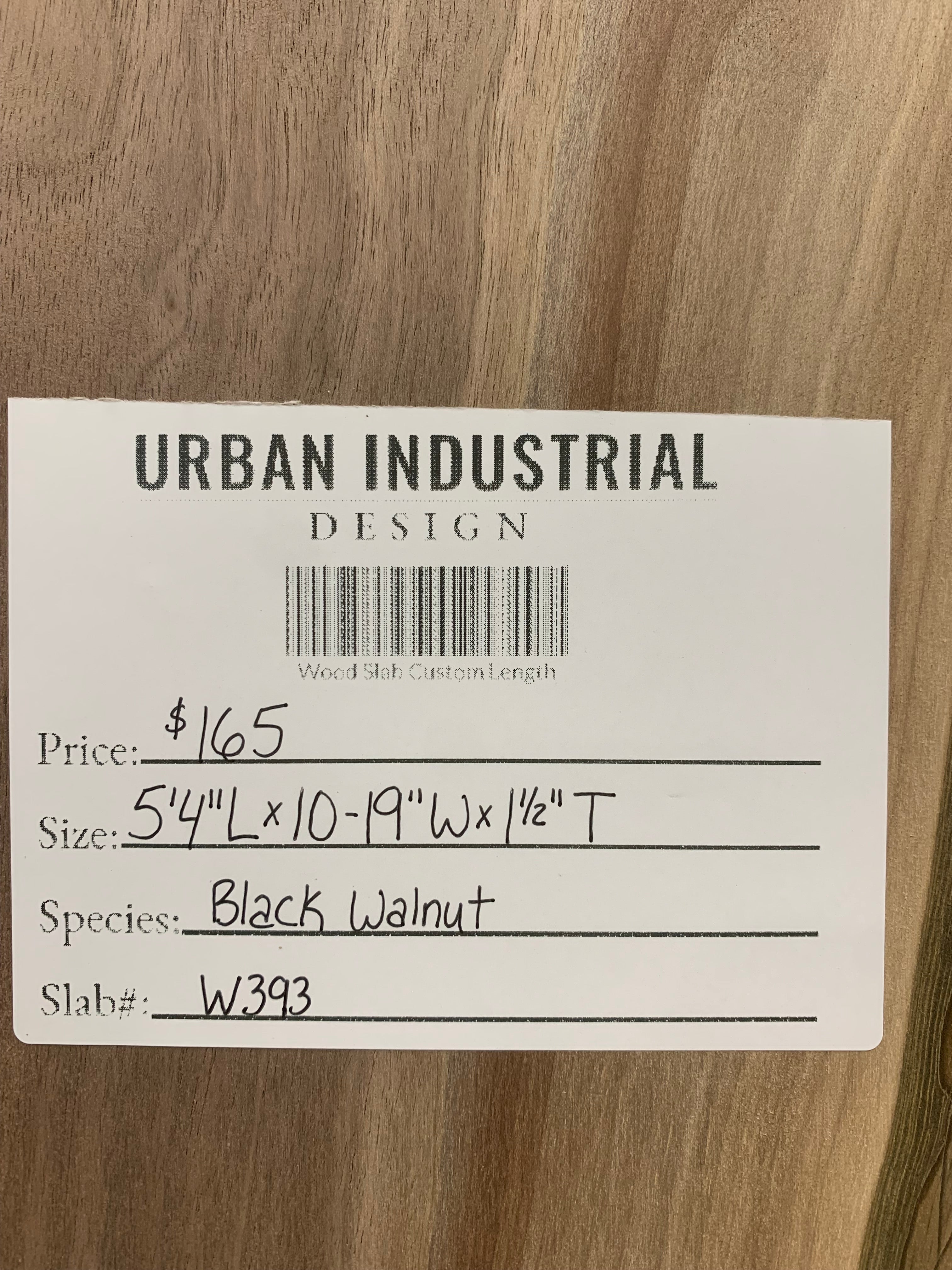 Black Walnut Slab | W393