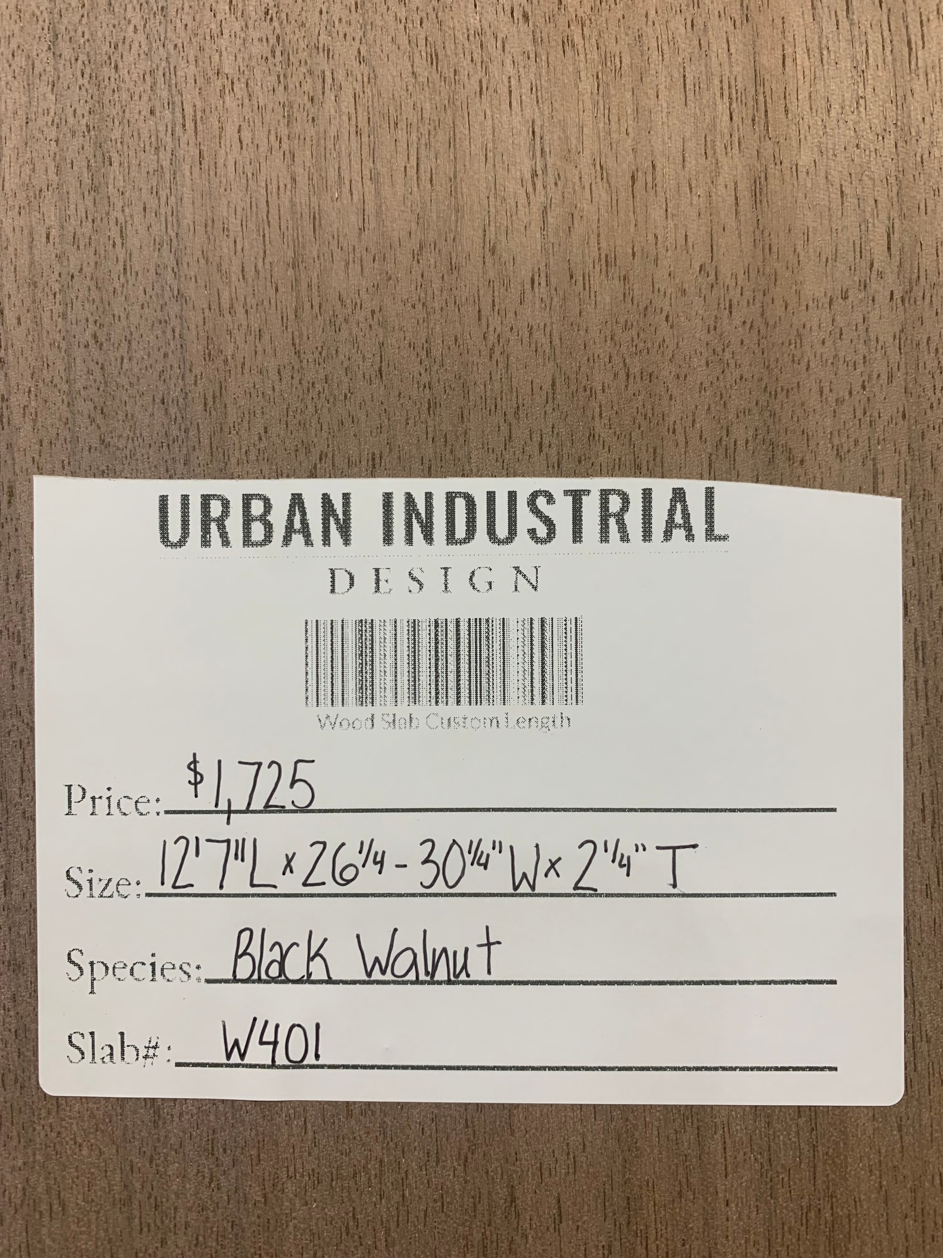 Black Walnut Slab | W401