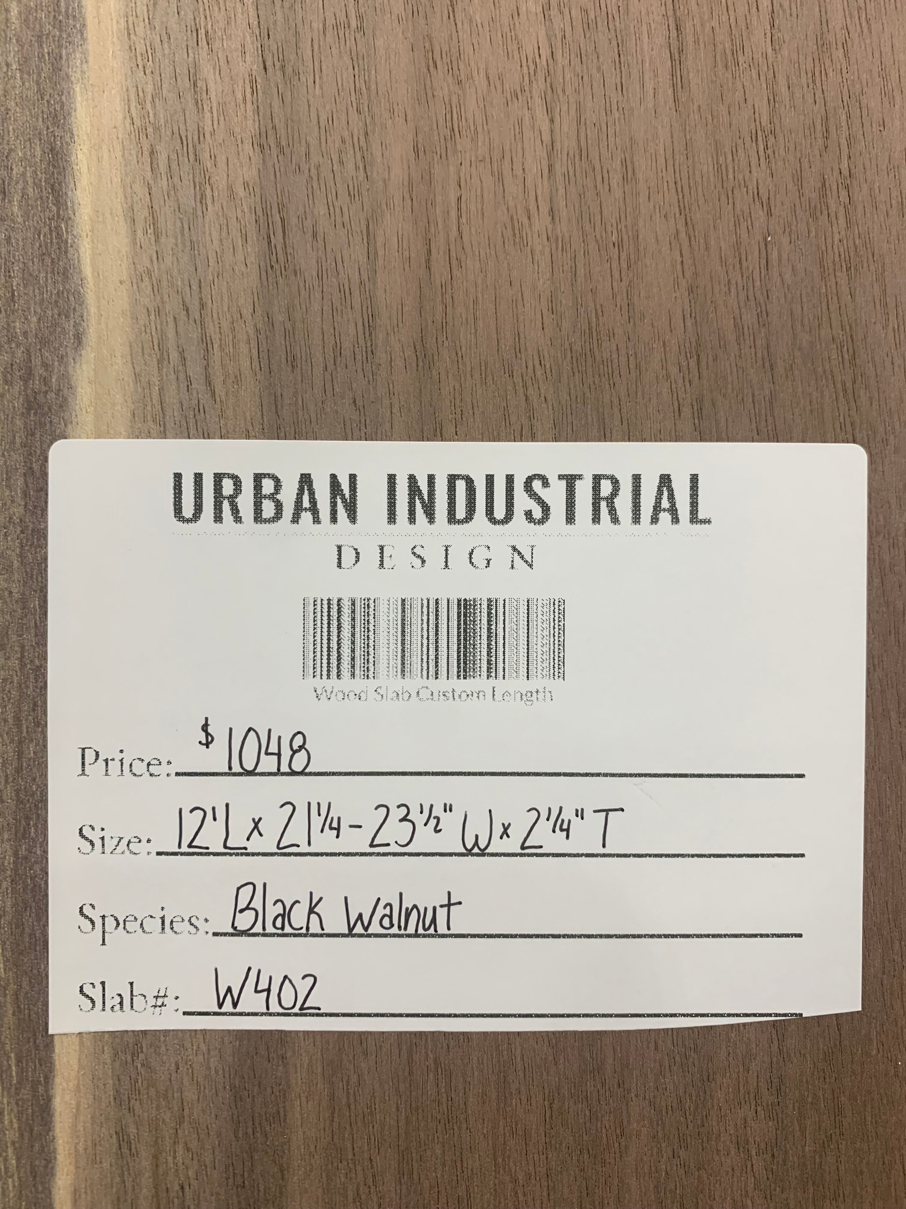 Black Walnut Slab | W402