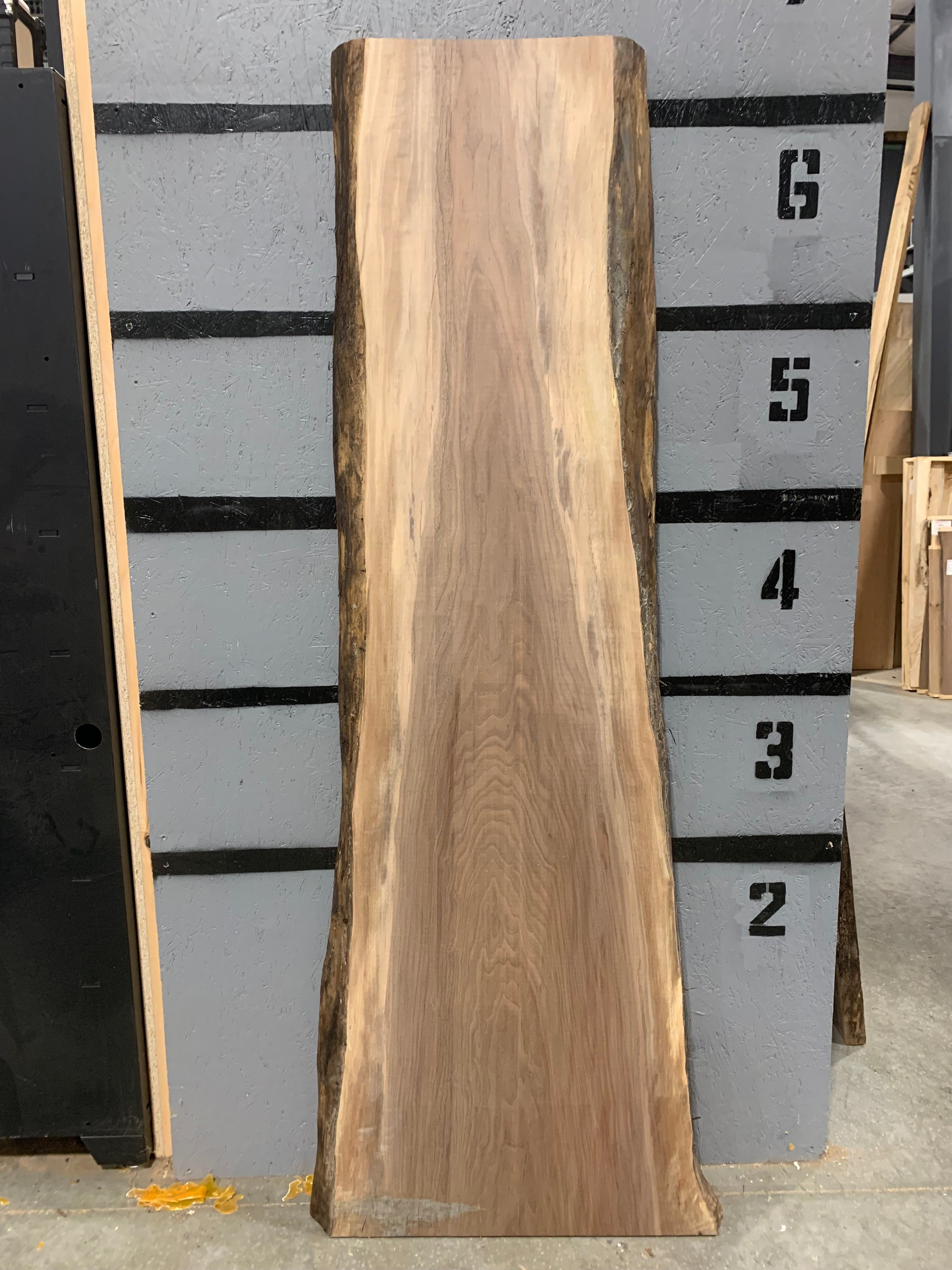 Black Walnut Slab - CNC Flattened | W417