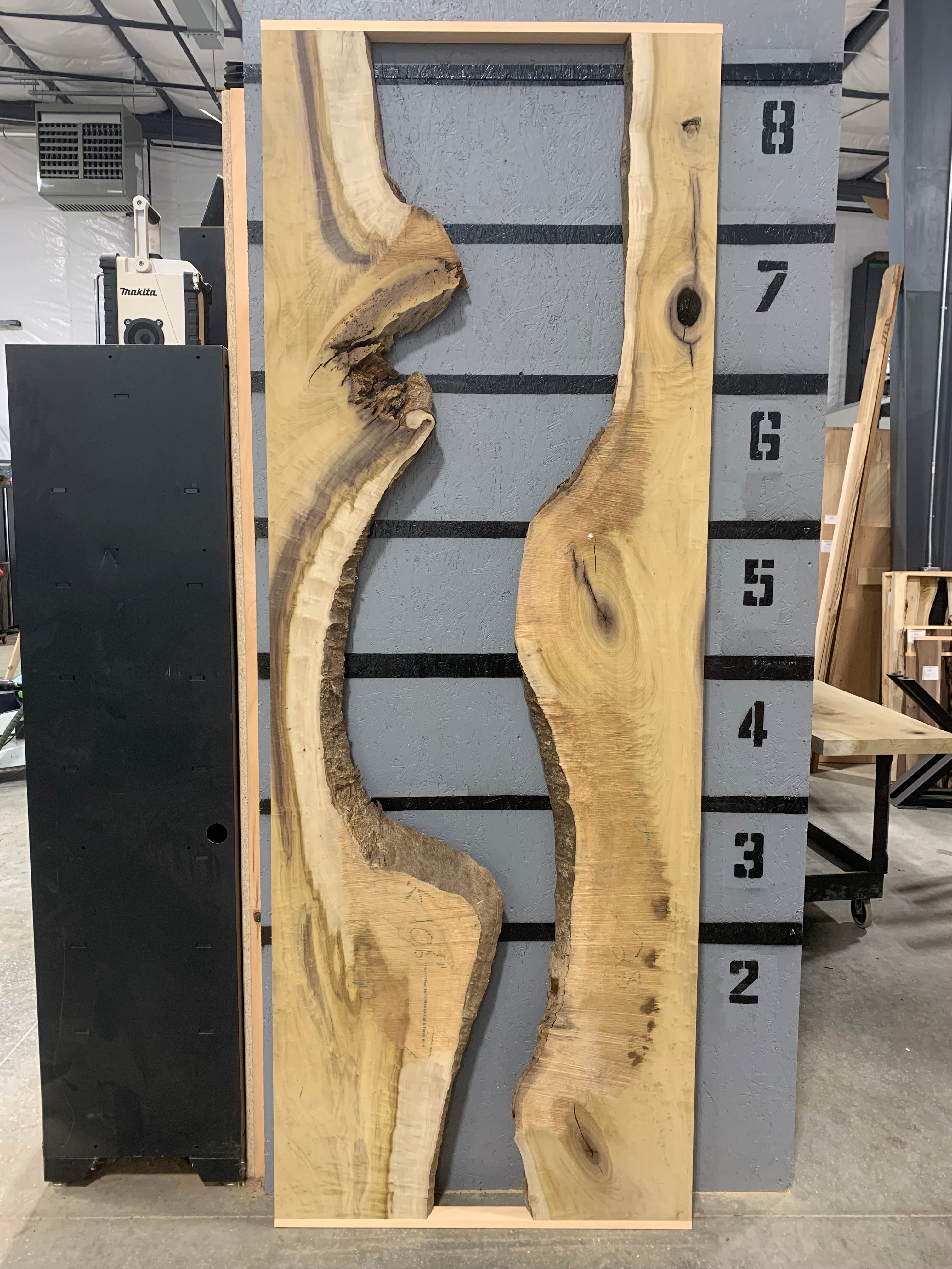 Magnolia Slab - CNC Flat - Resin Set | W420