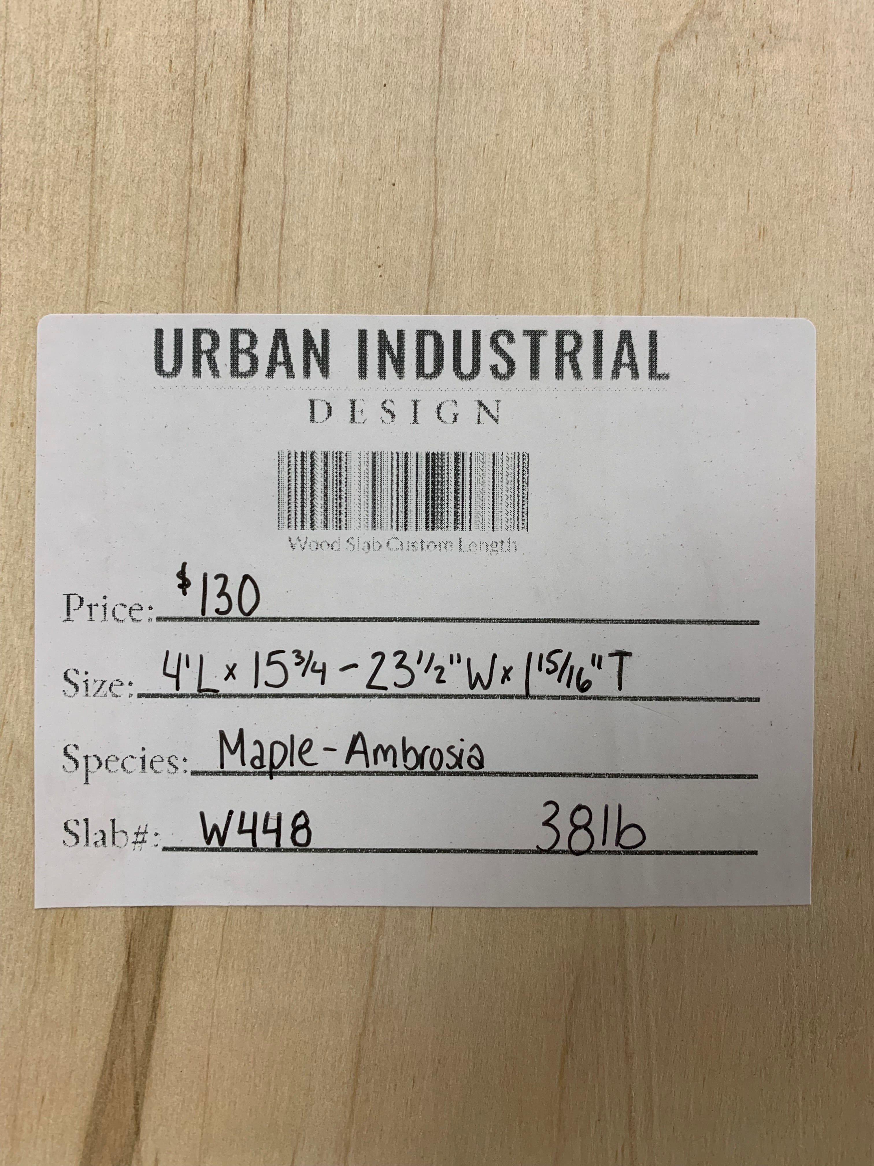 Maple Slab - Ambrosia | W448
