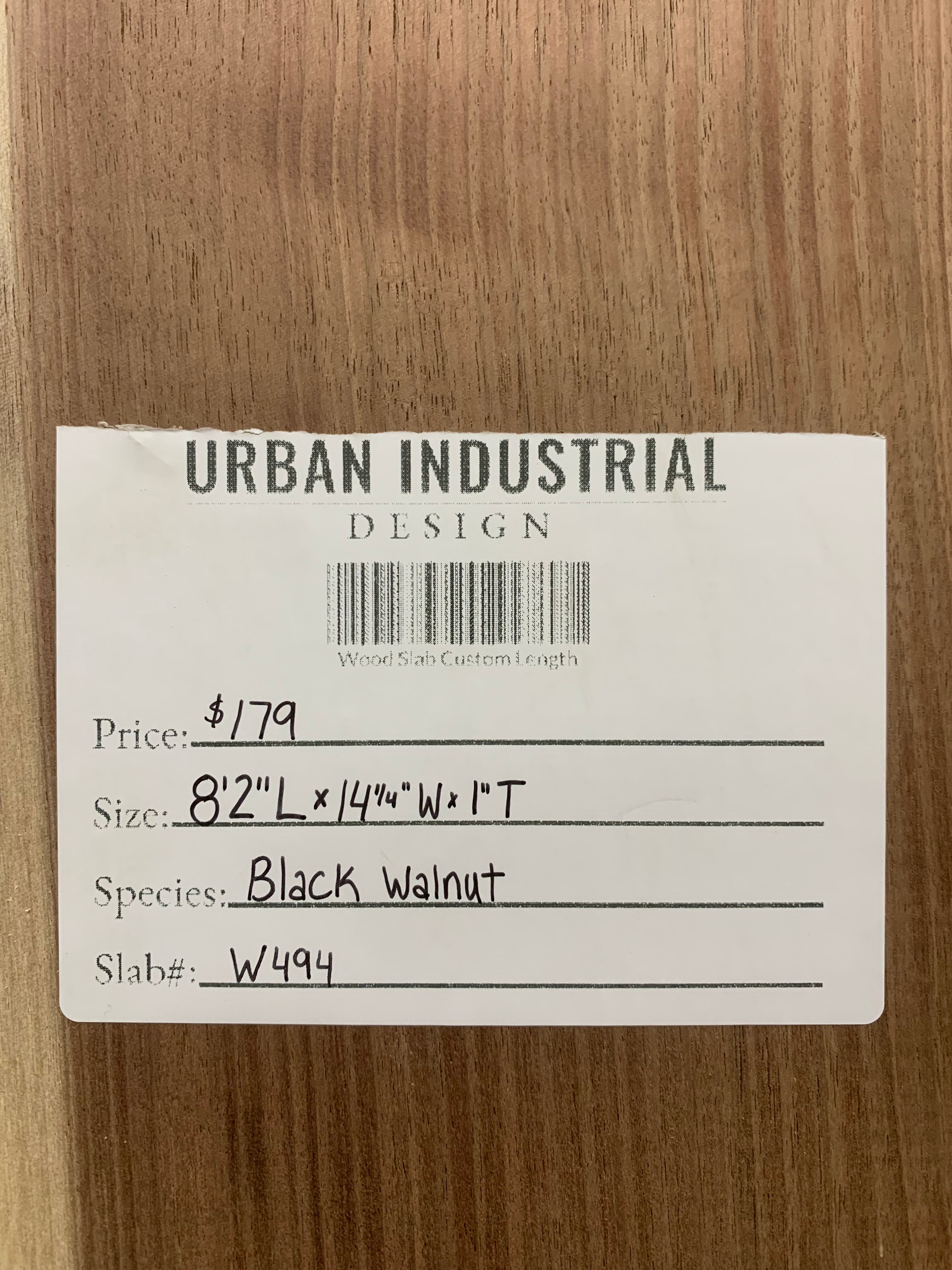 Black Walnut Slab | W494