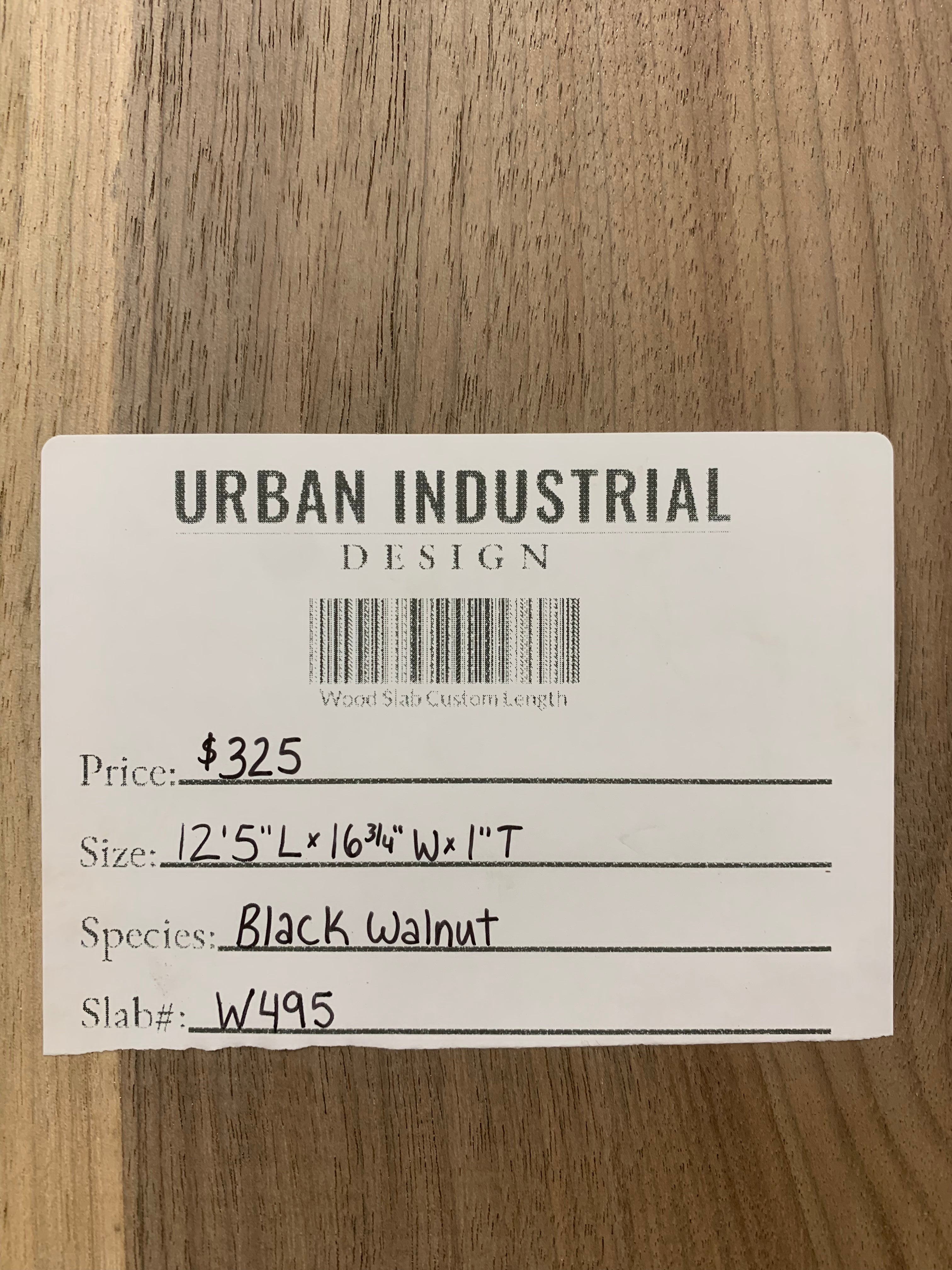 Black Walnut Slab | W495