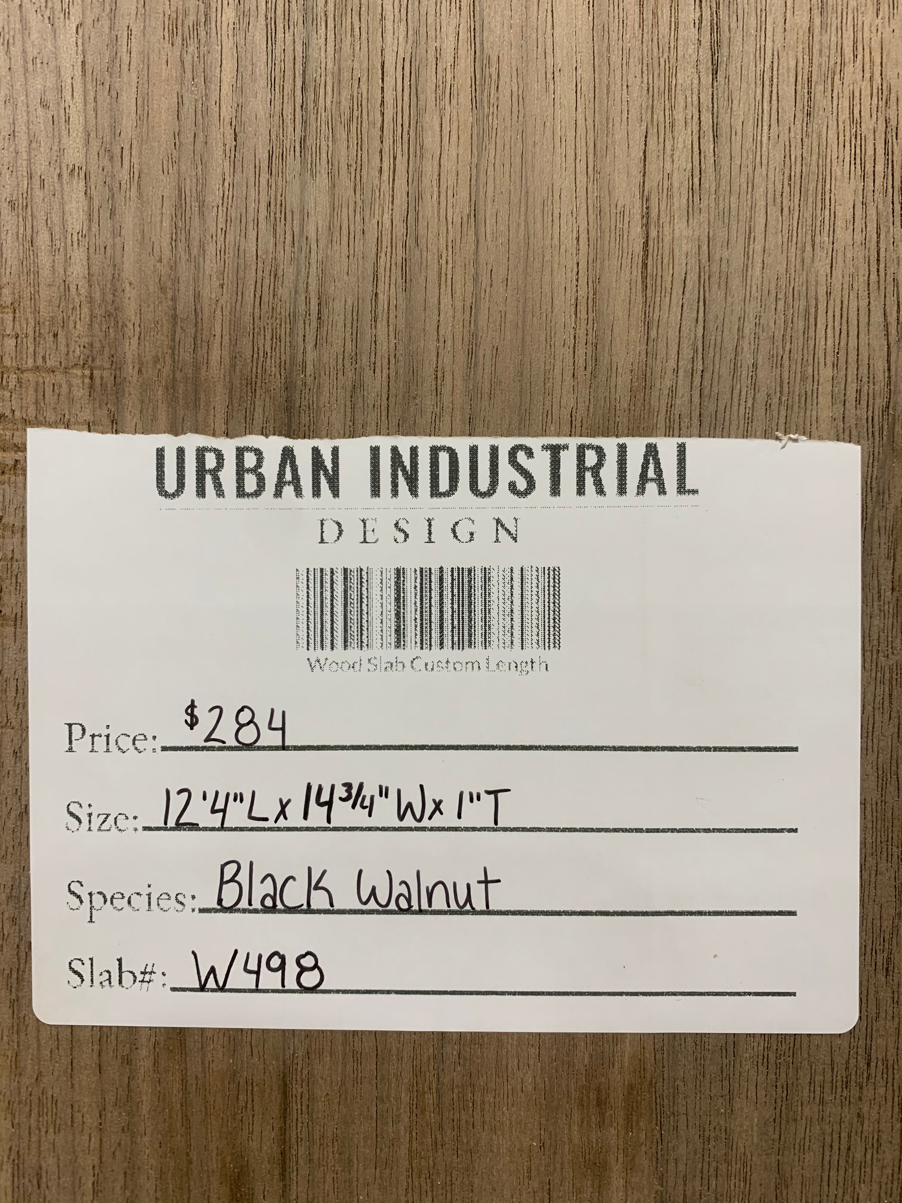 Black Walnut Slab | W498