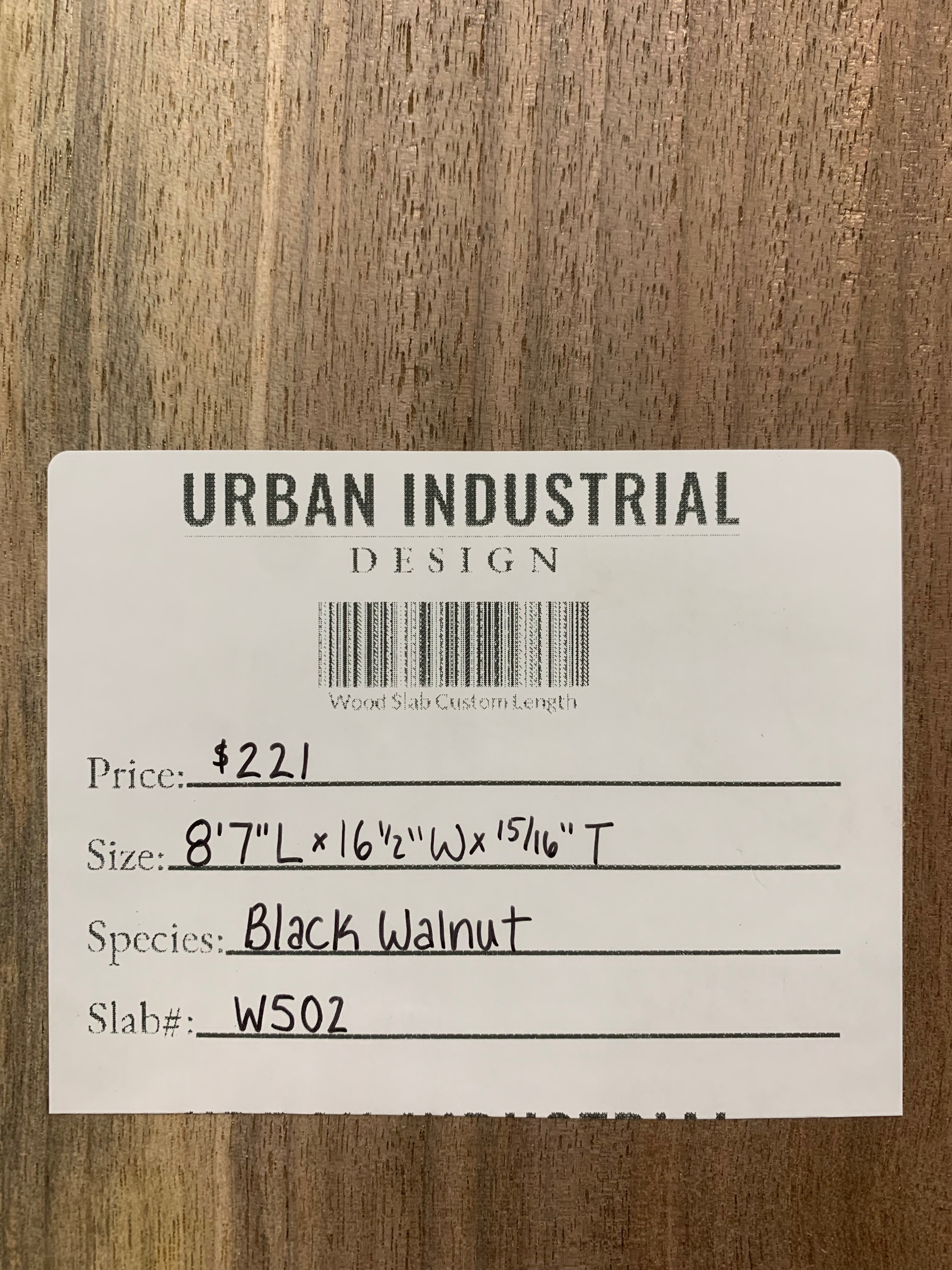 Black Walnut Slab | W502