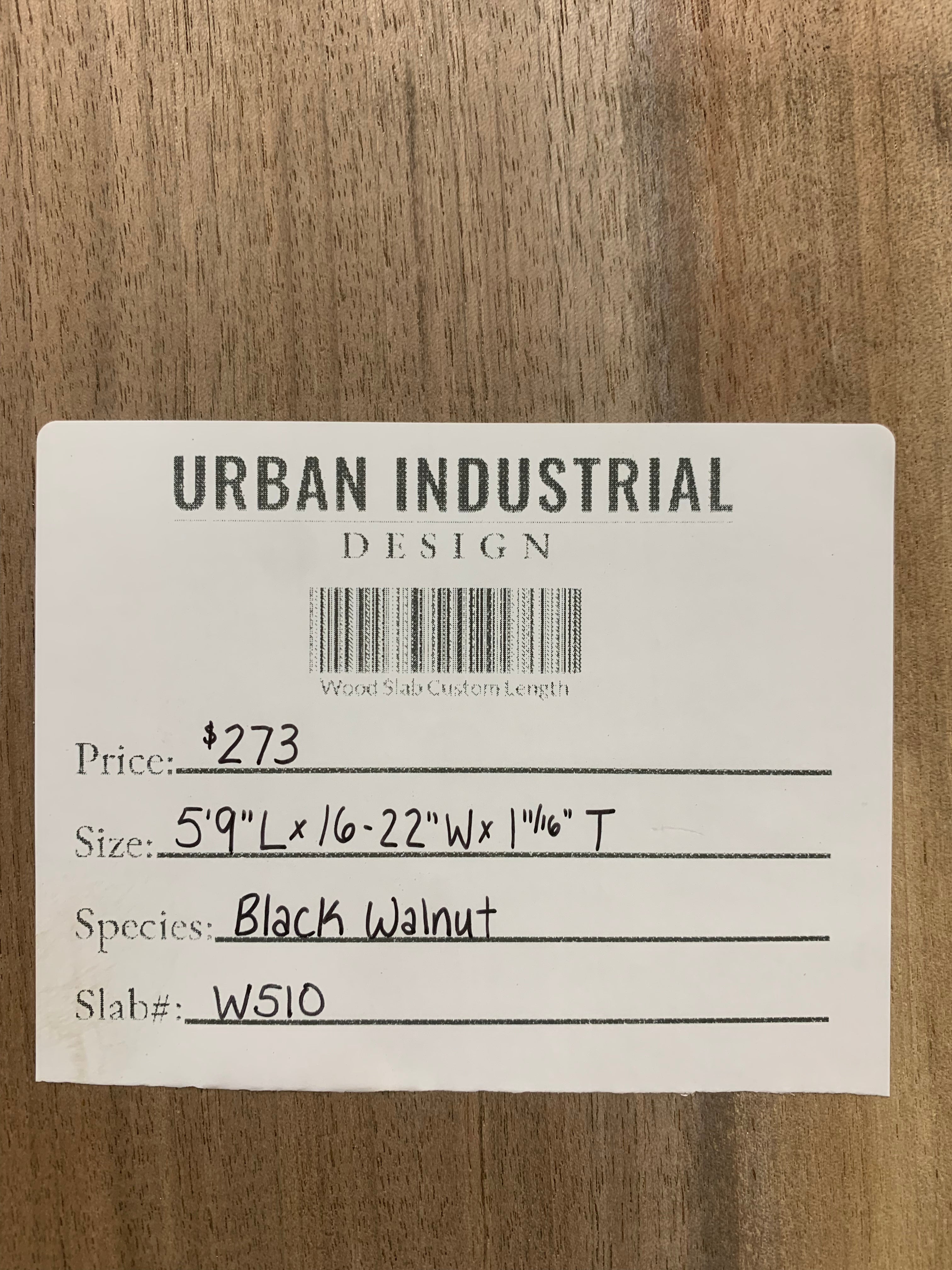 Black Walnut Slab | W510