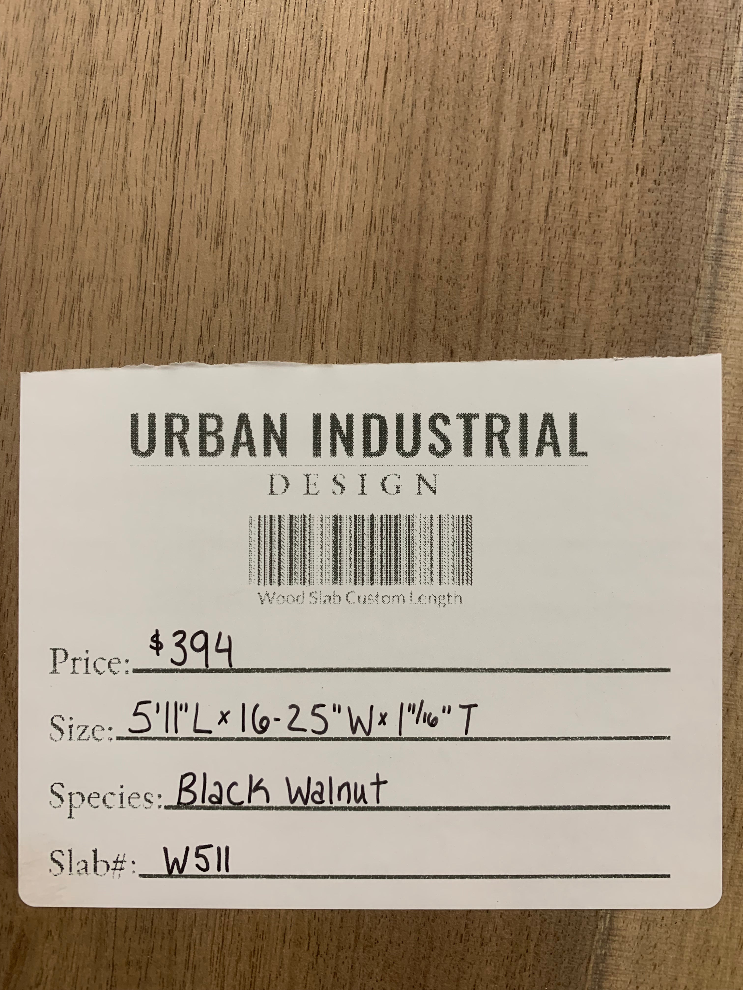 Black Walnut Slab | W511