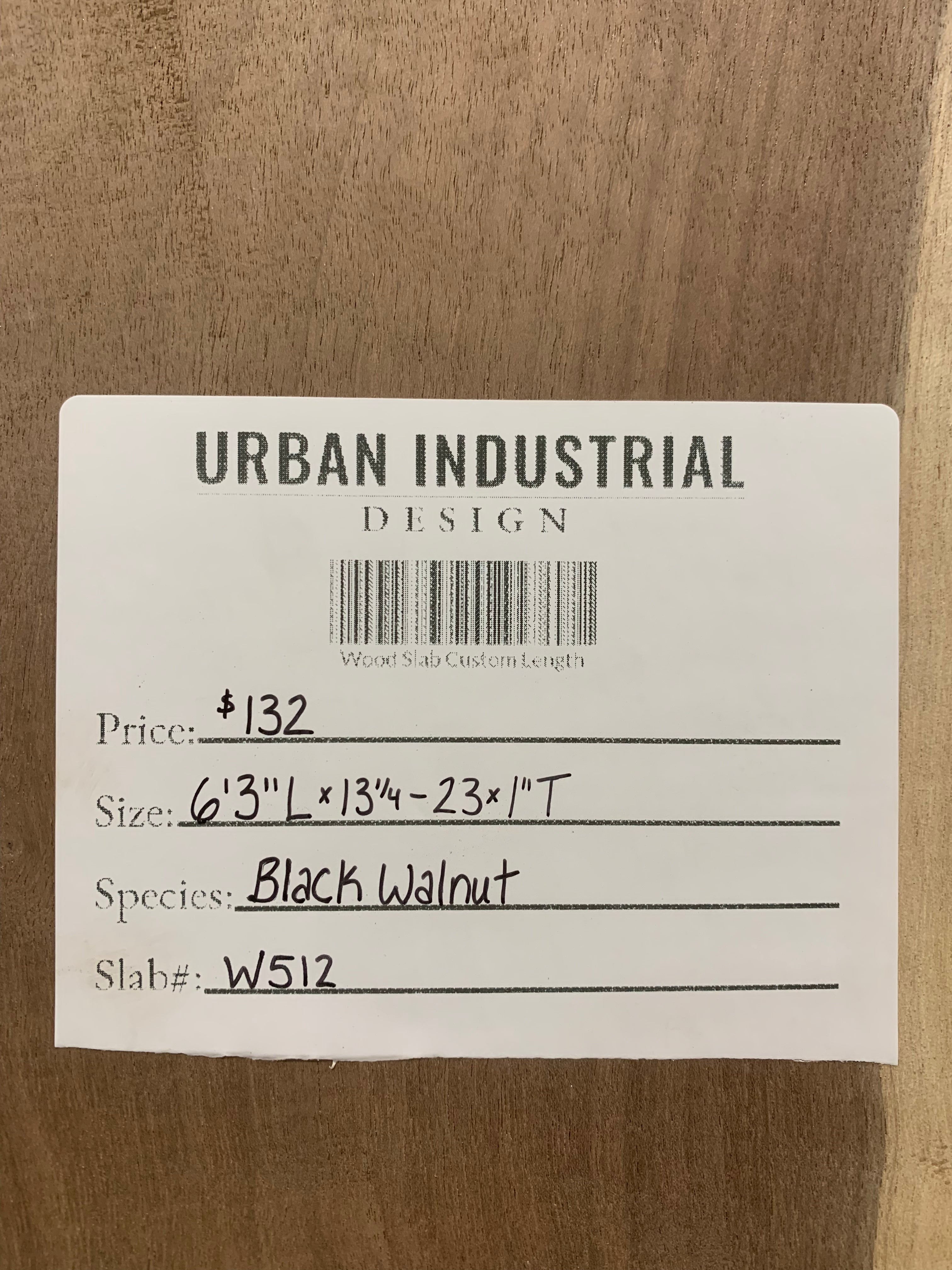 Black Walnut Slab | W512