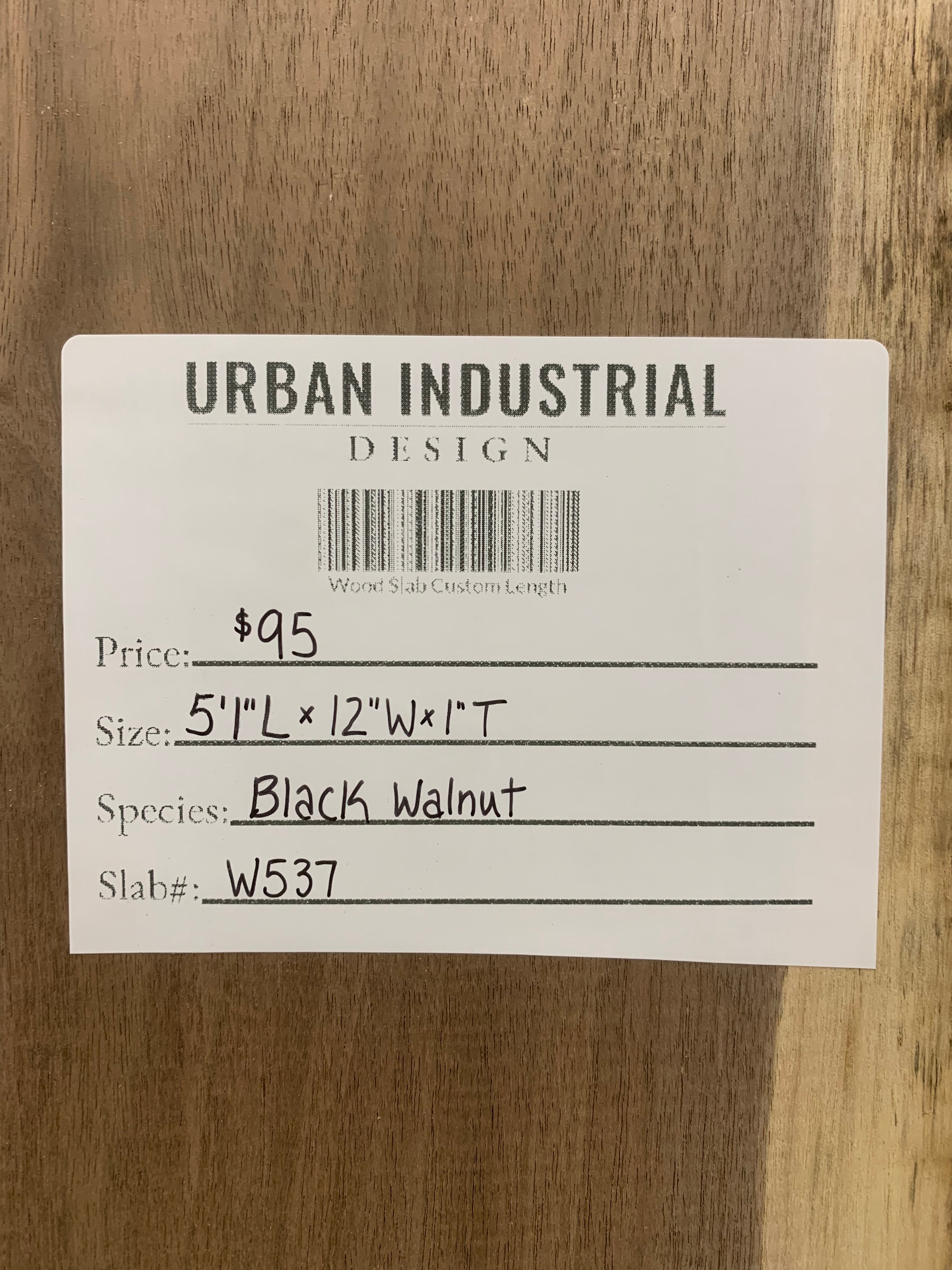 Black Walnut Slab | W537