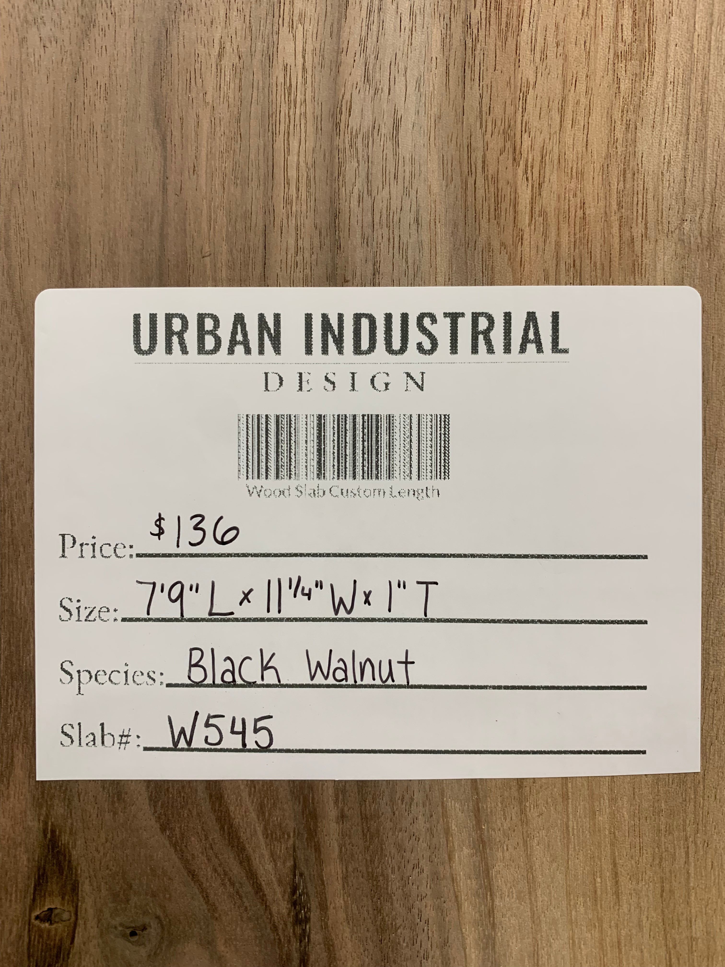 Black Walnut Slab | W545