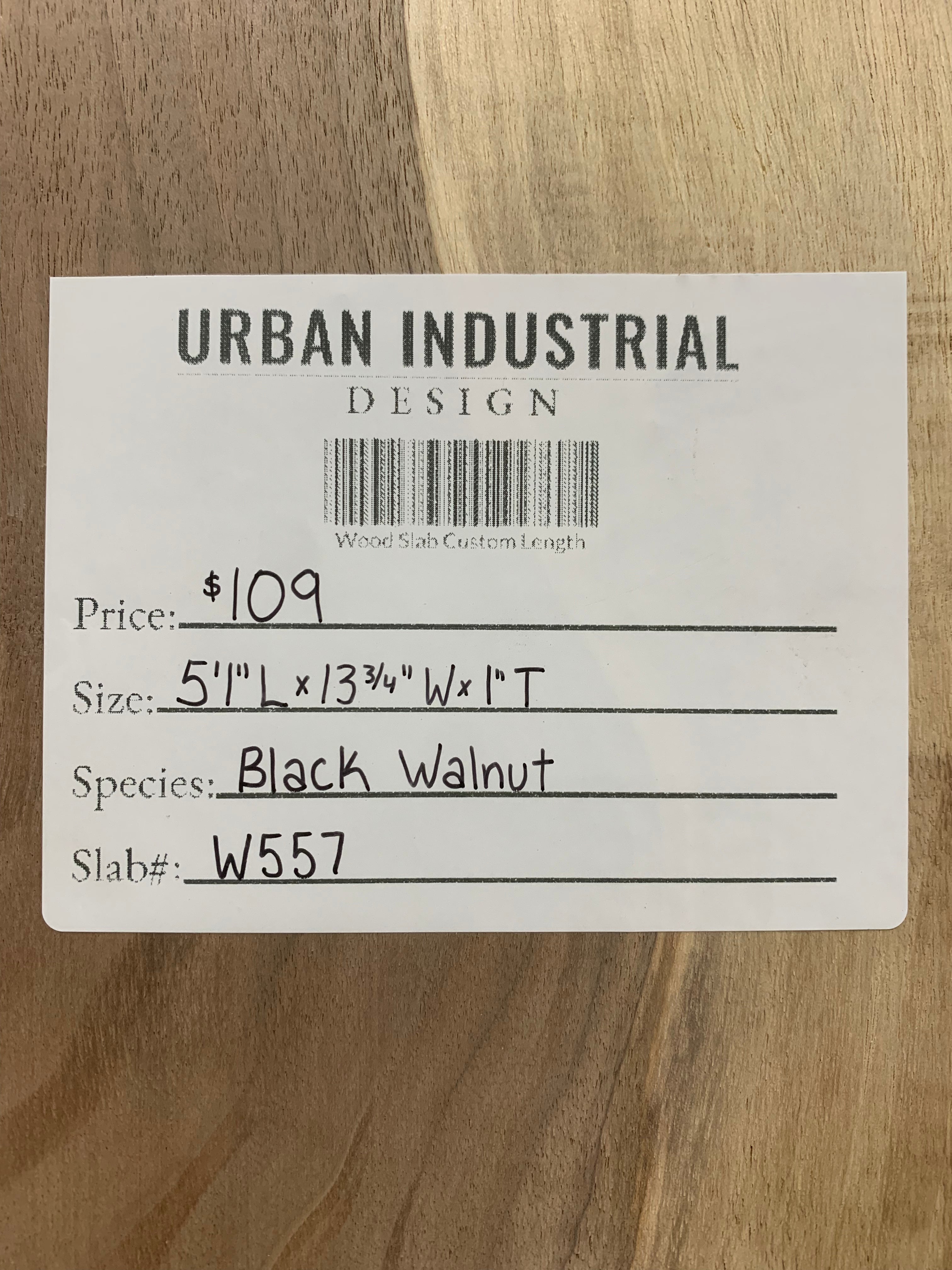 Black Walnut Slab | W557