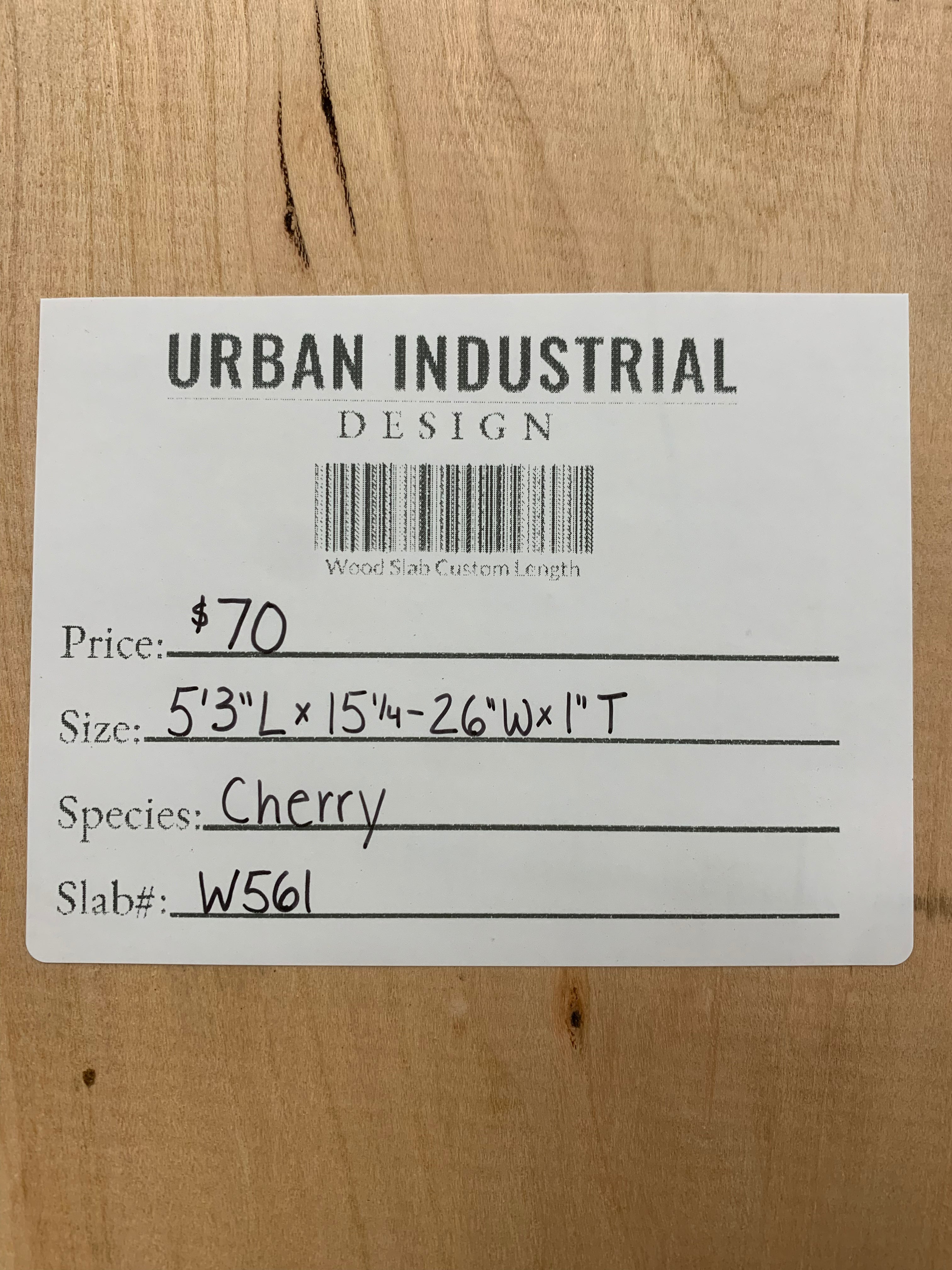Cherry Slab | W561