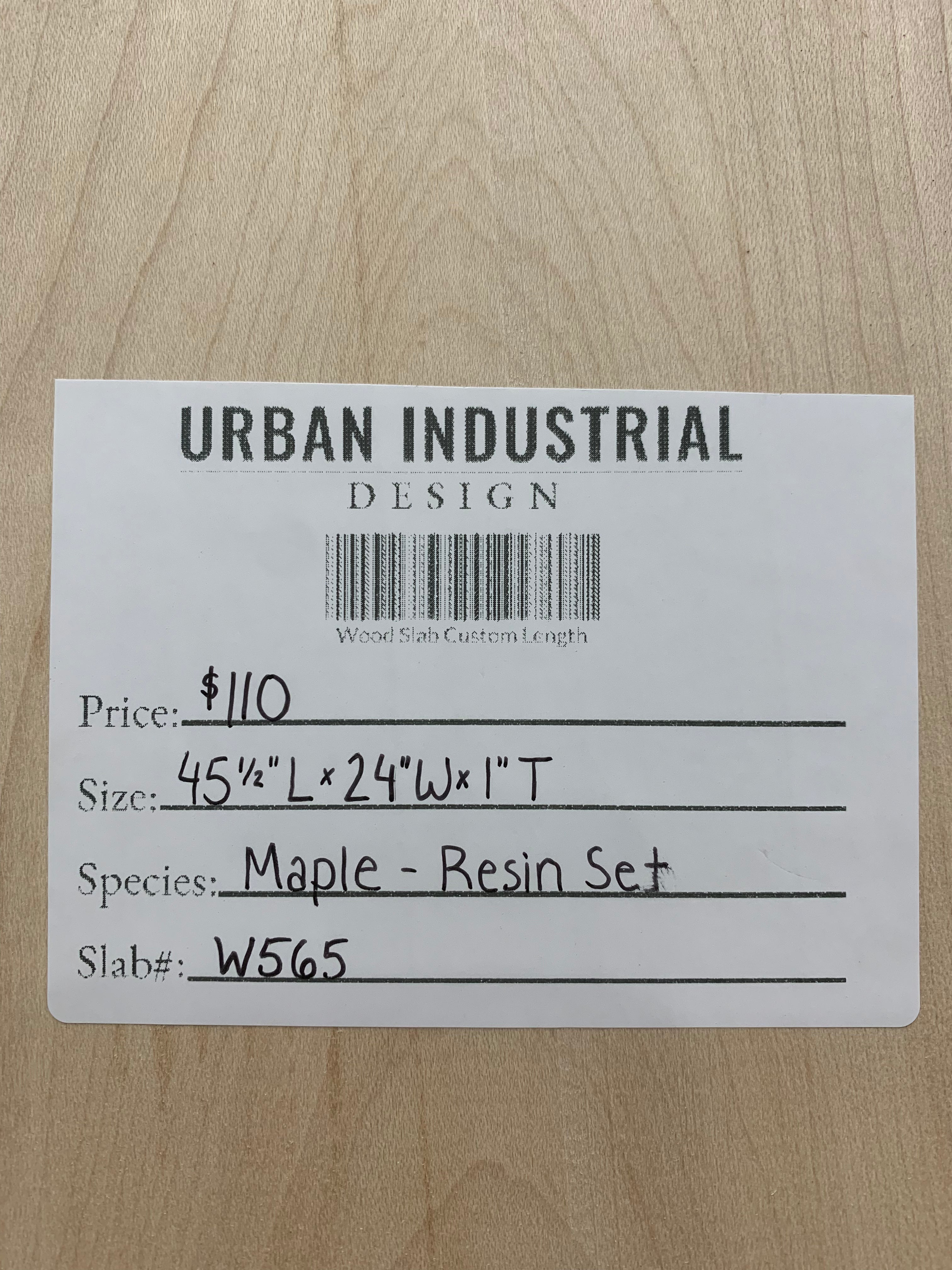 Maple - Resin Set | W565