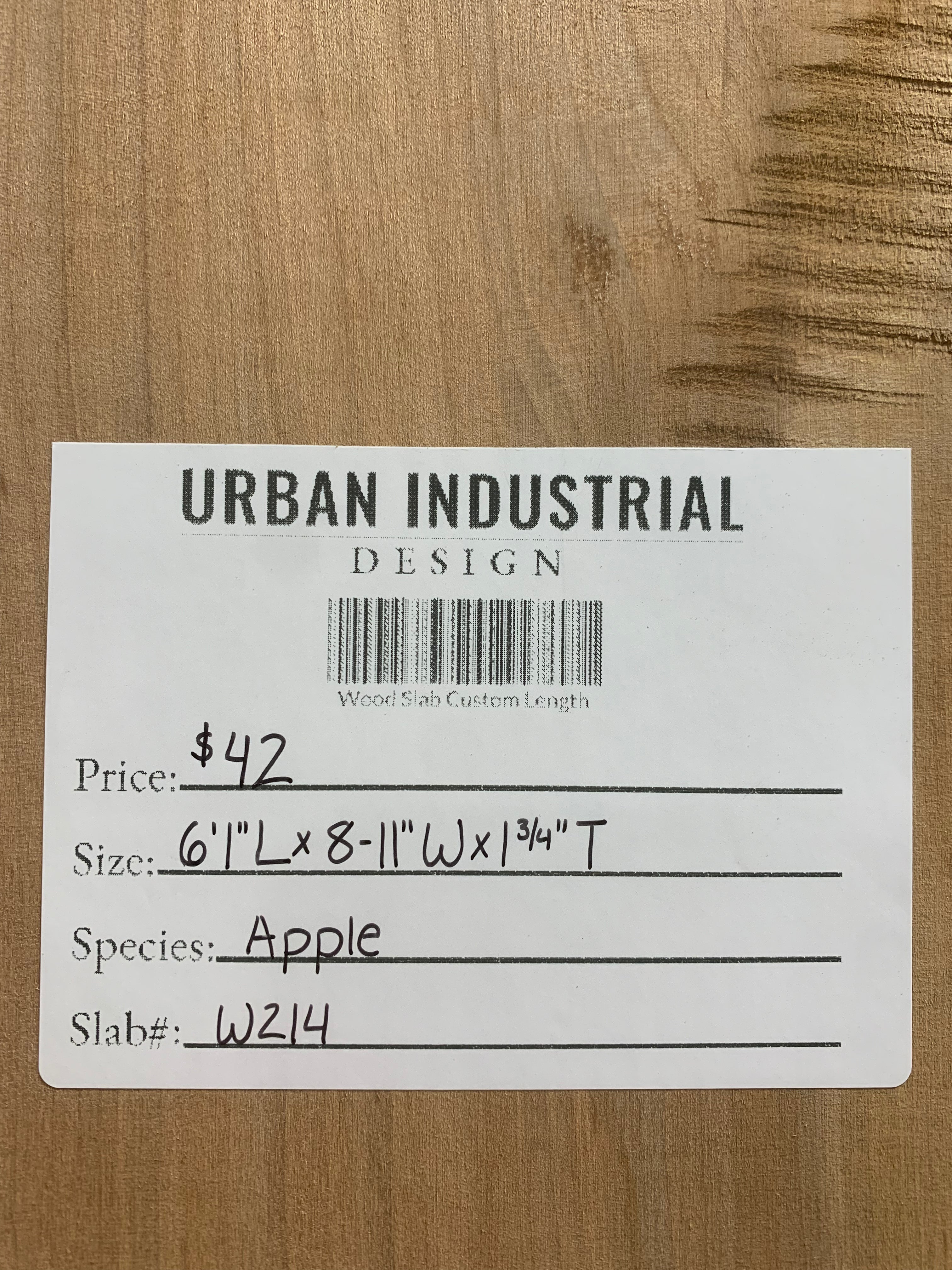 Apple Slab | W214