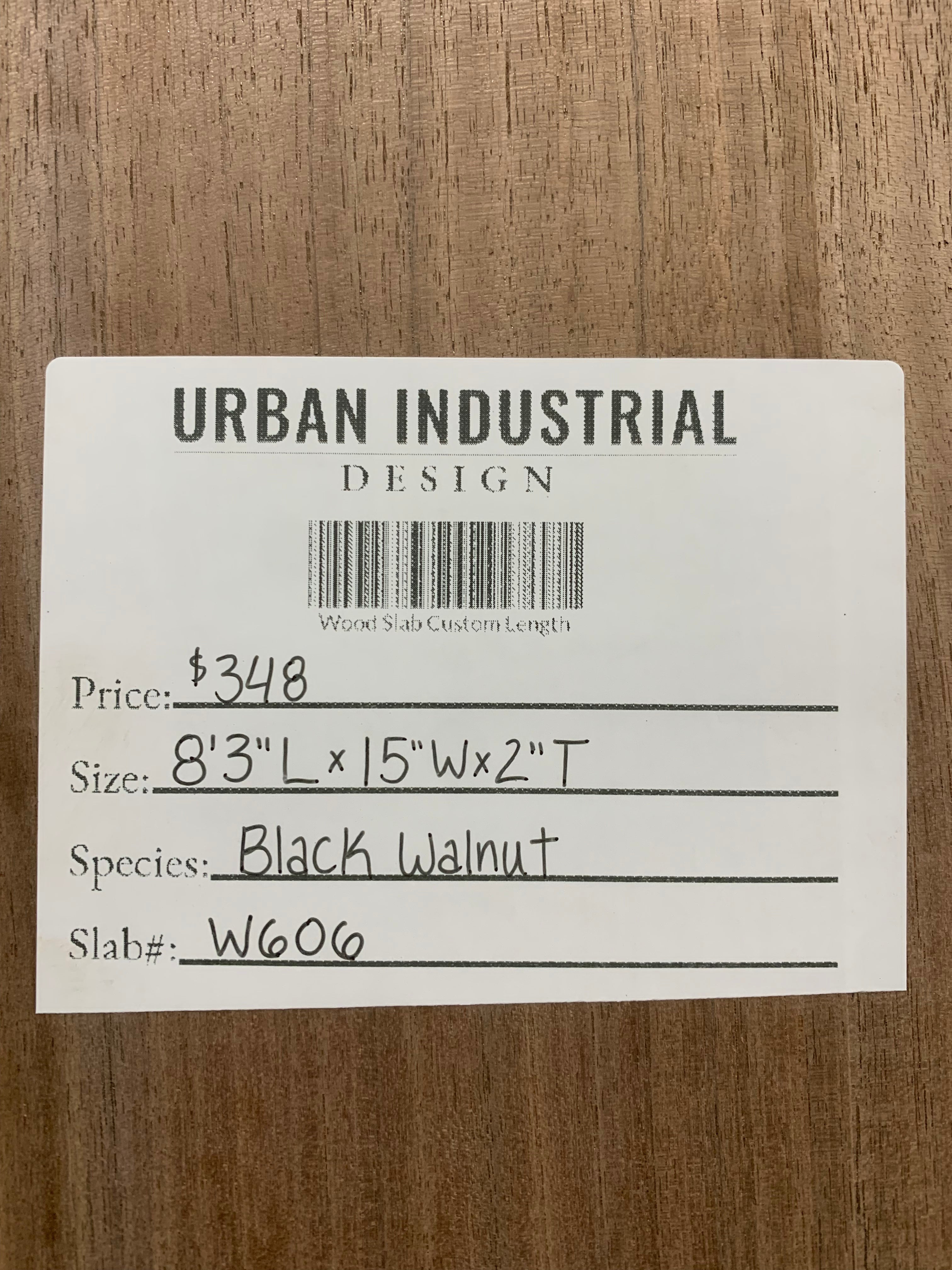 Black Walnut Slab | W606