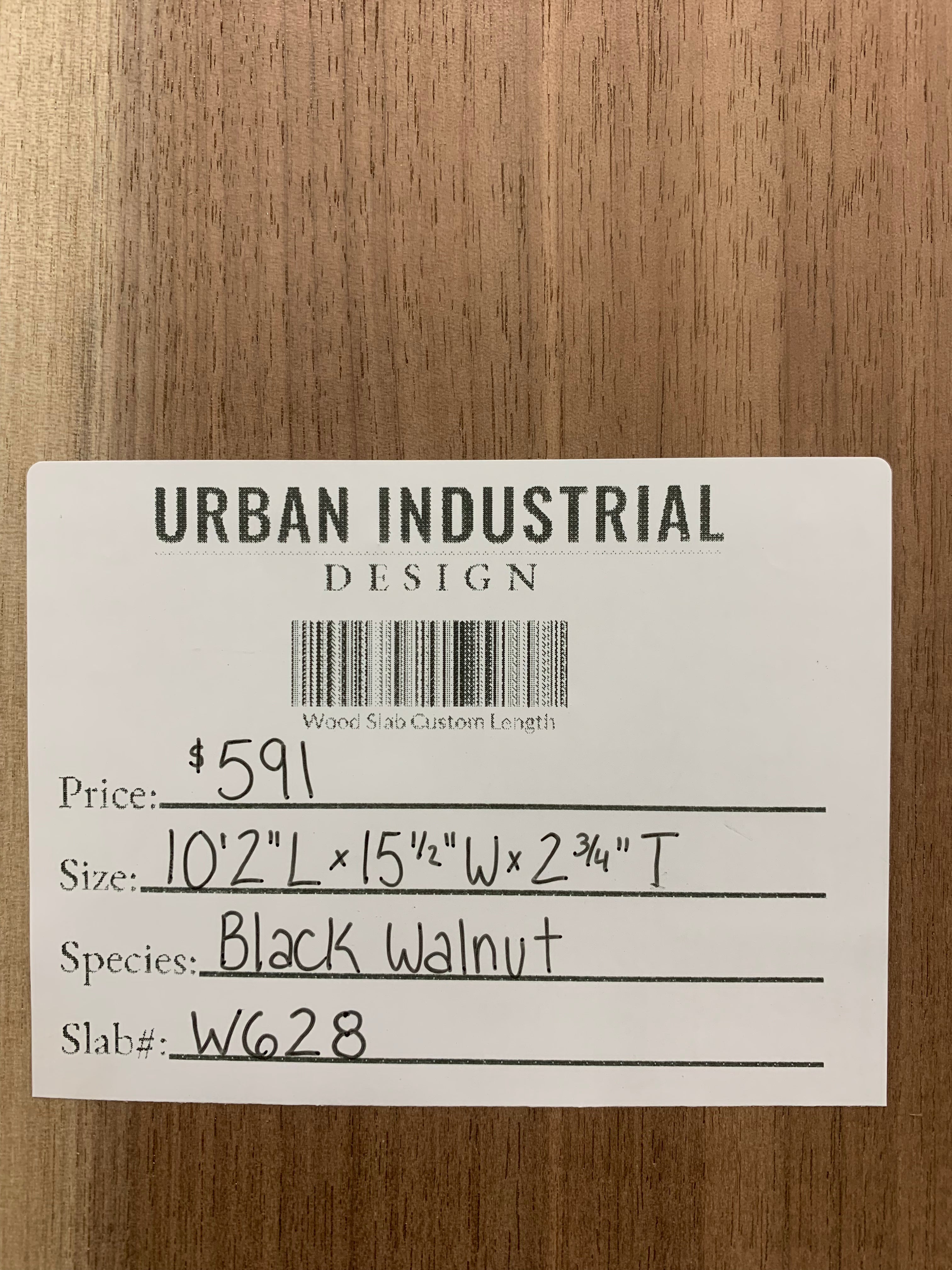 Black Walnut Slab | W628