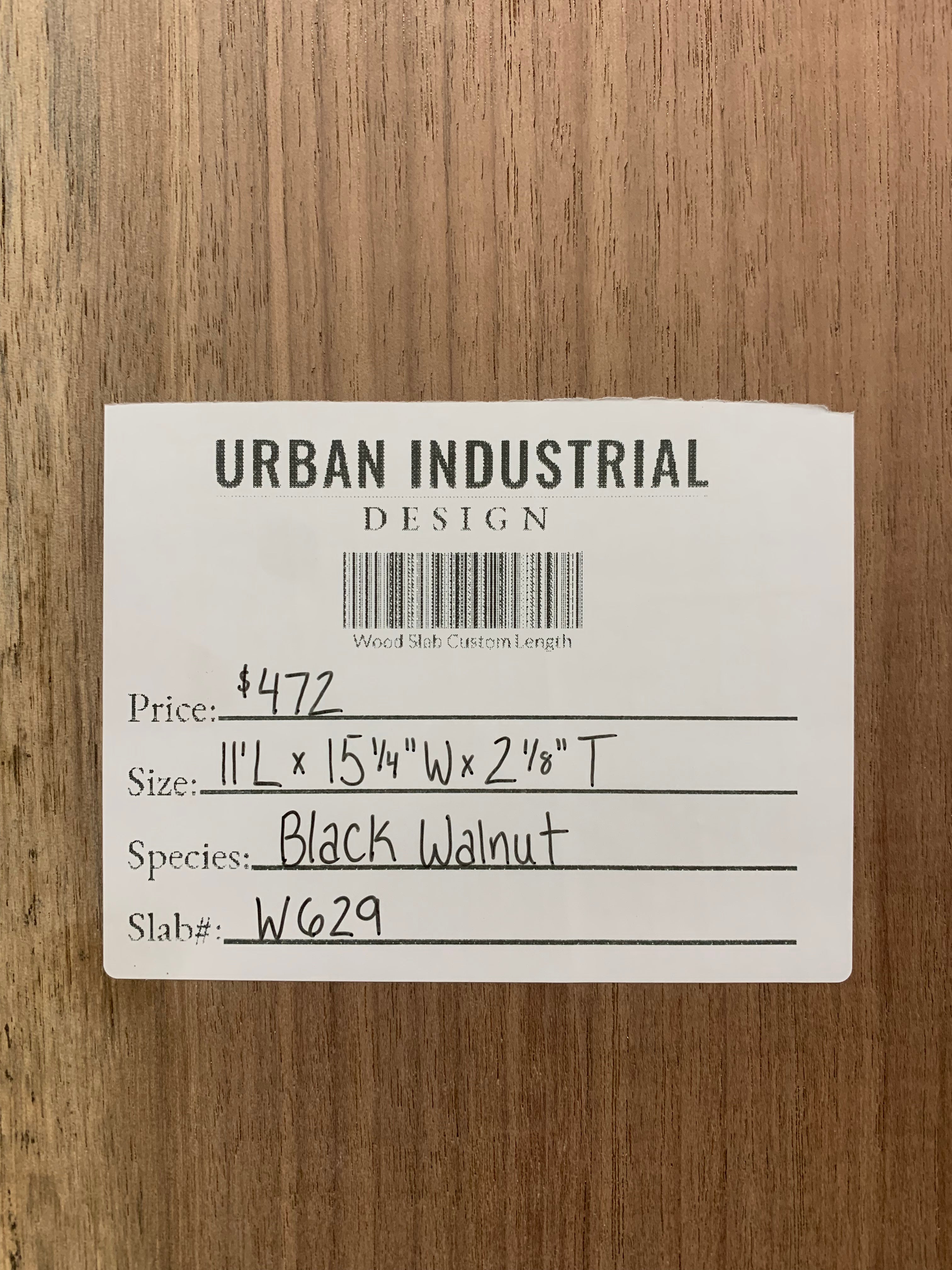 Black Walnut Slab | W629