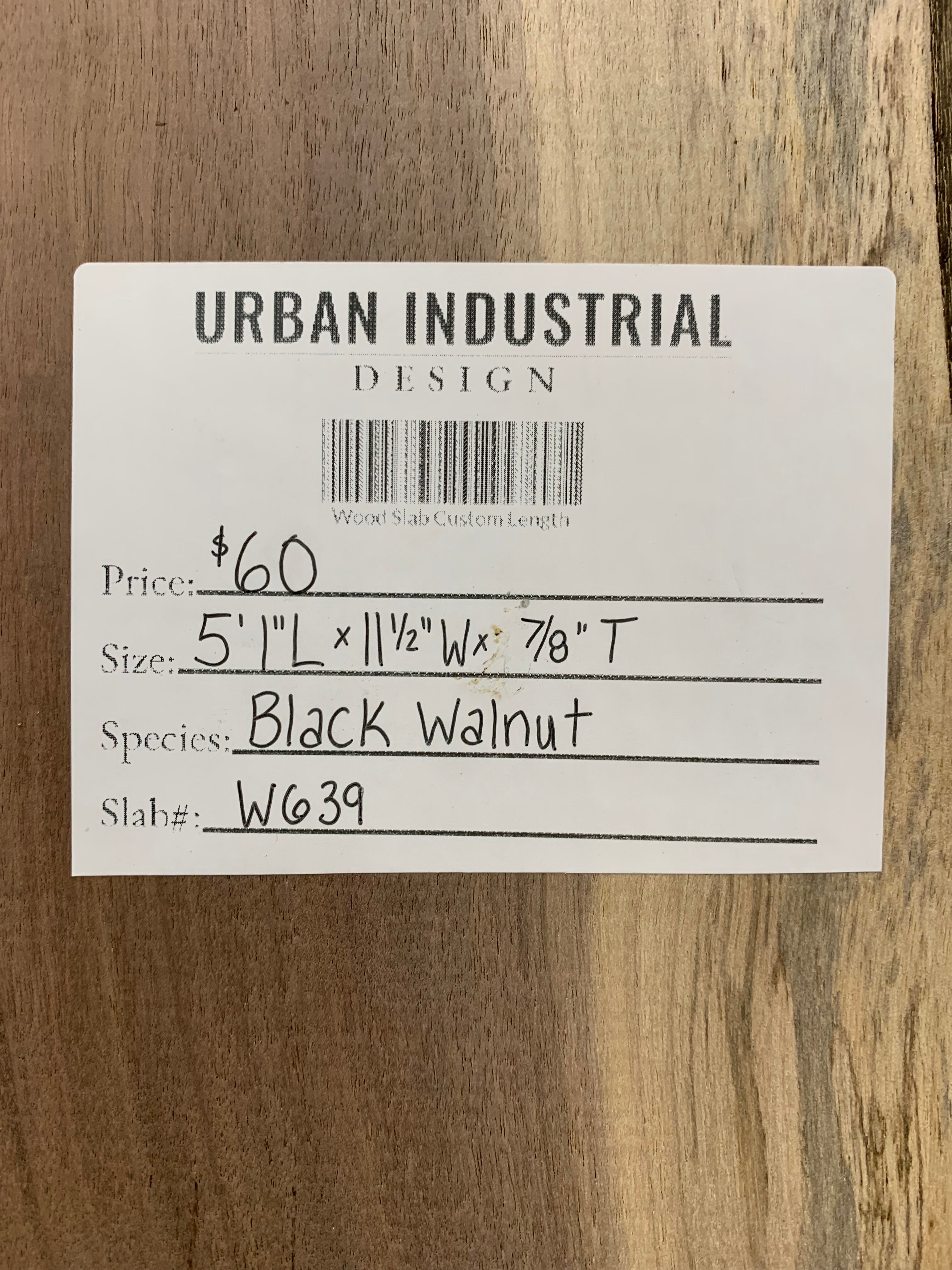 Black Walnut Slab | W639