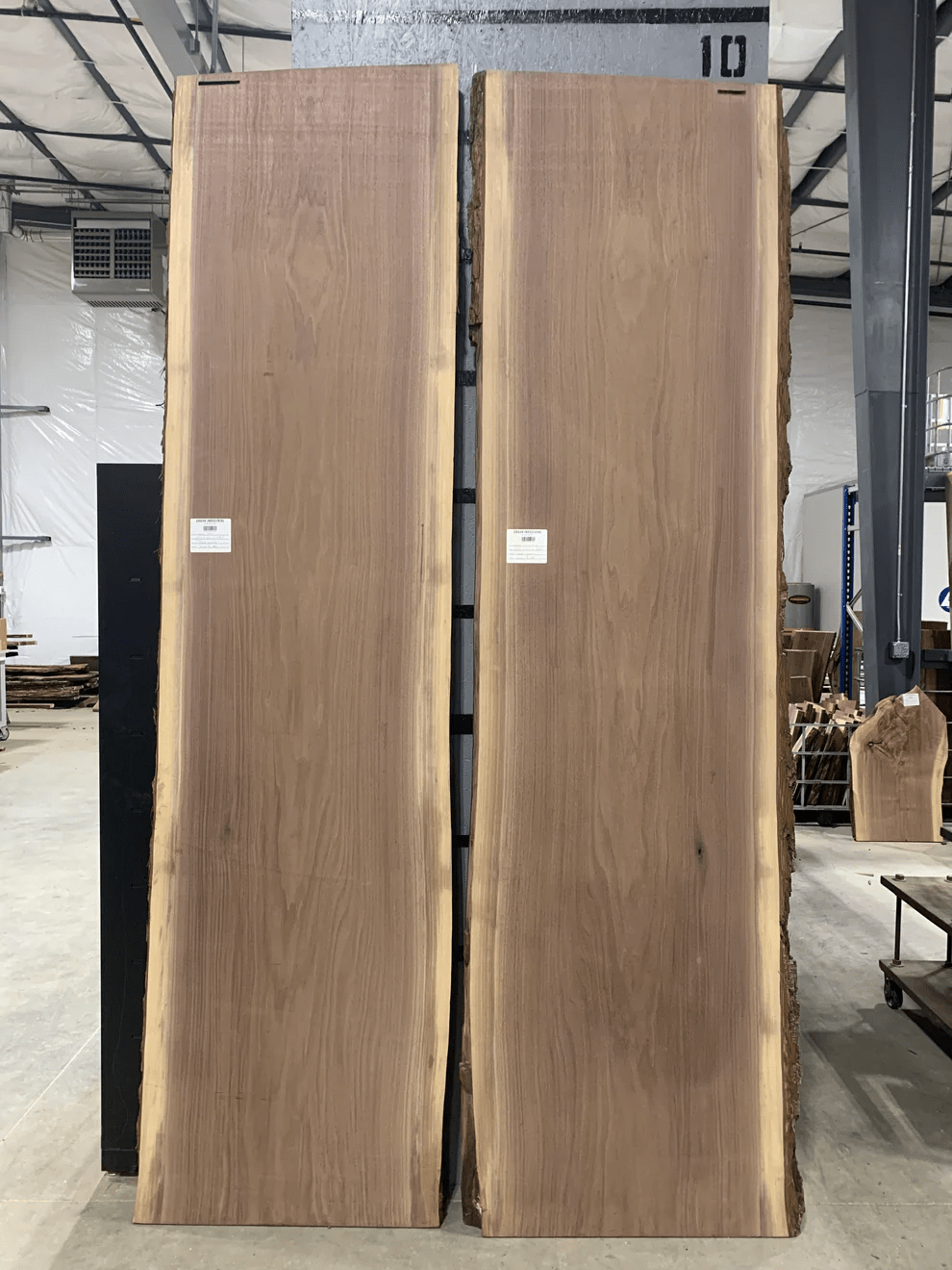 Book Matched Black Walnut Slab Set | W113