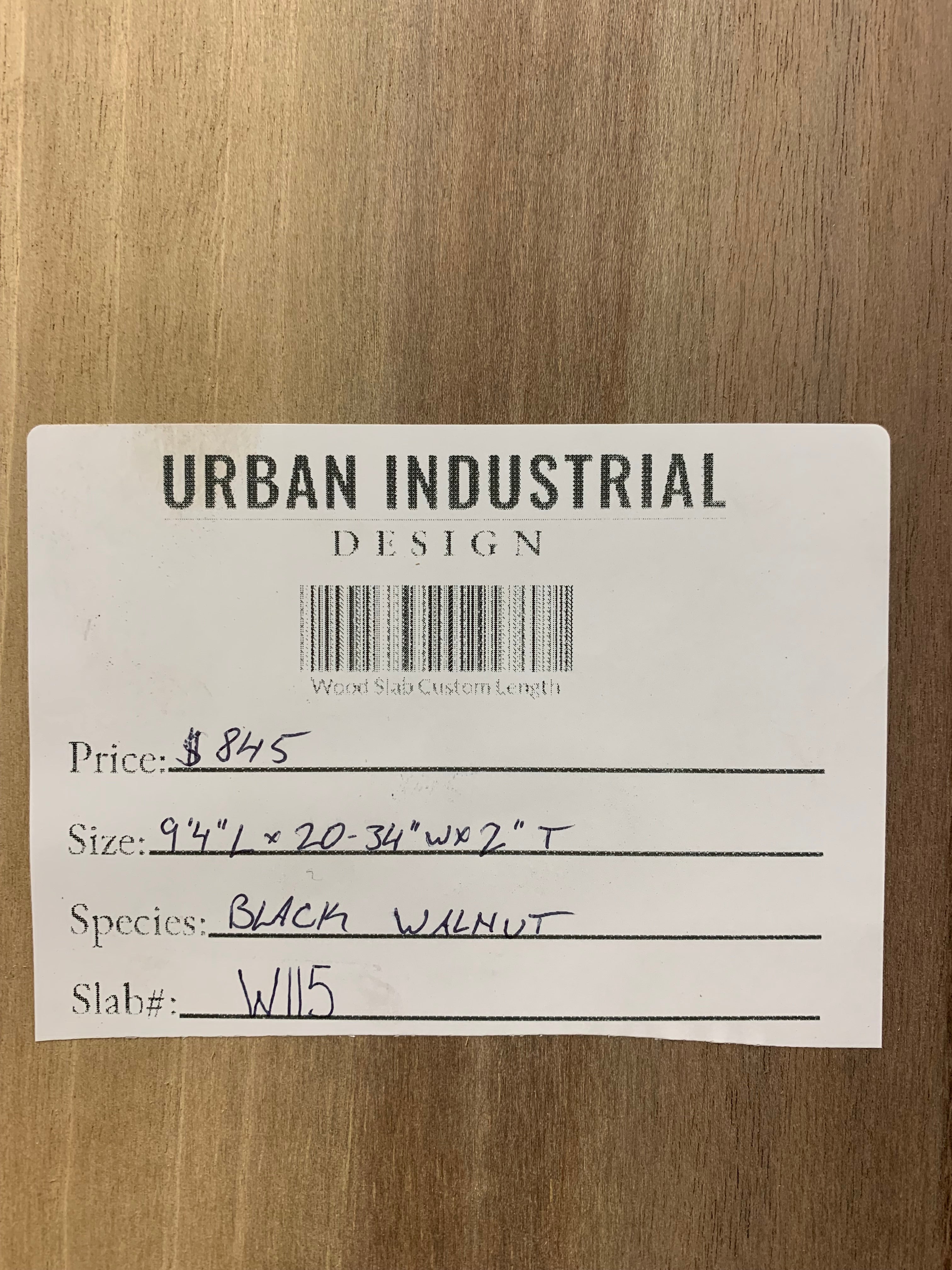 Black Walnut Slab | W115