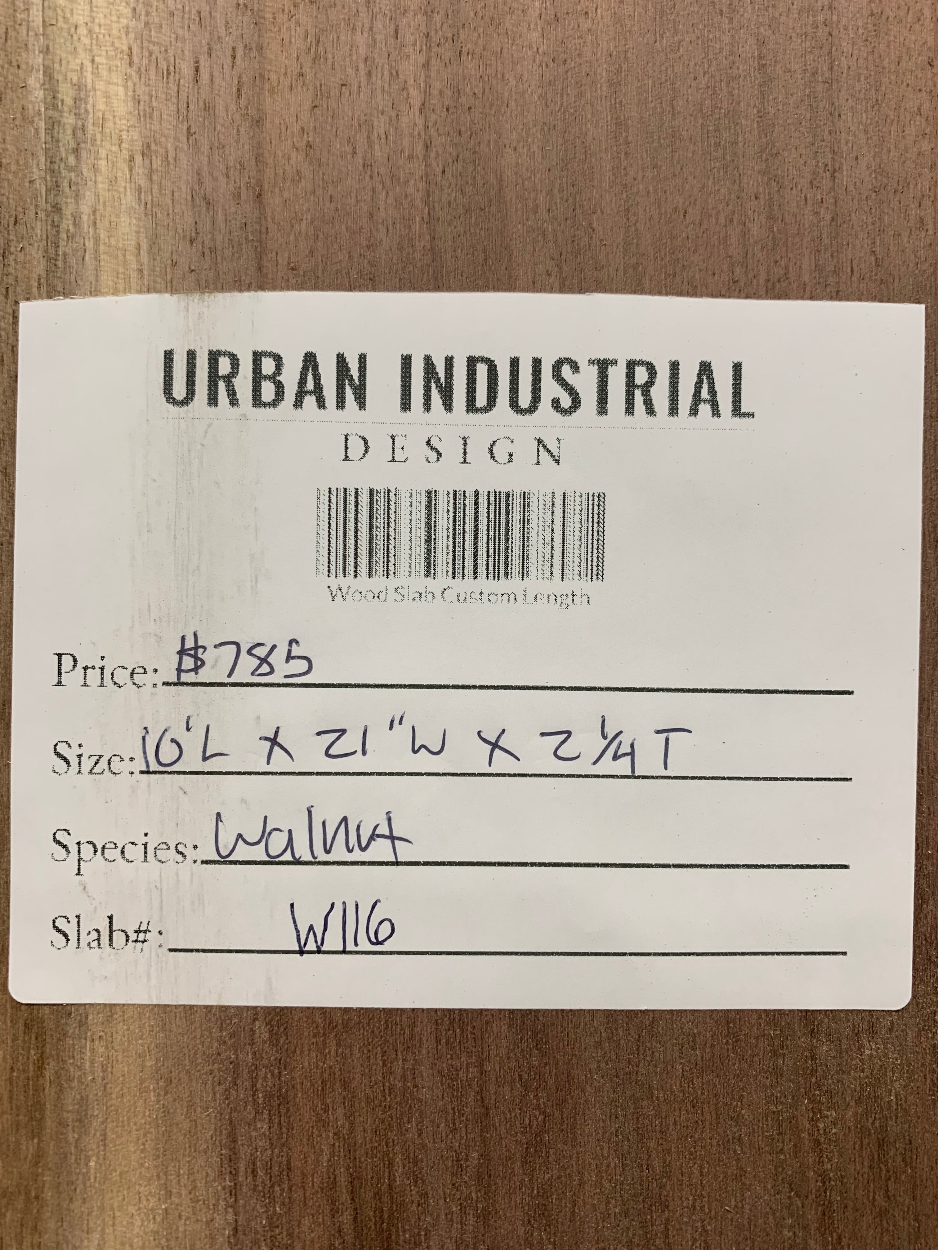 Black Walnut Slab | W116