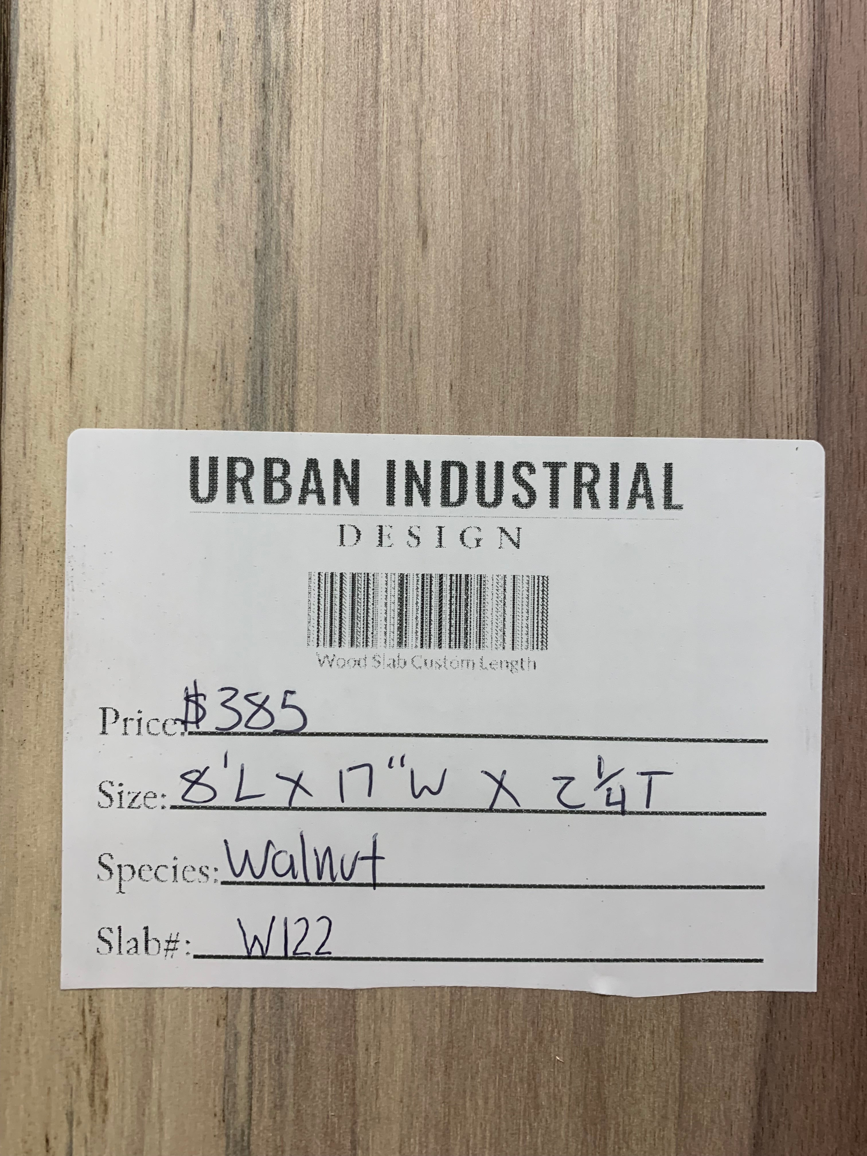 Black Walnut Slab | W122