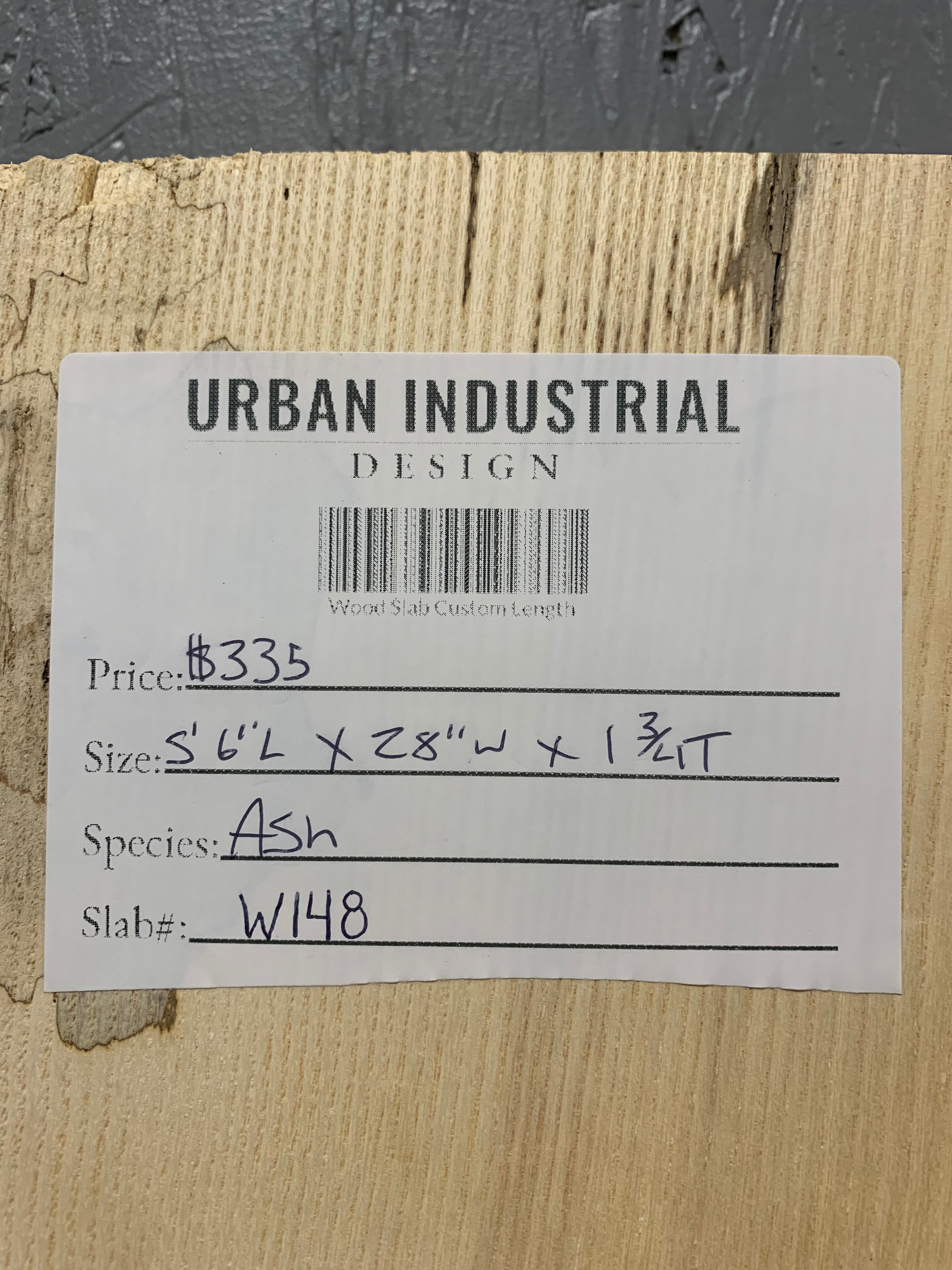 Ash Slab | W148