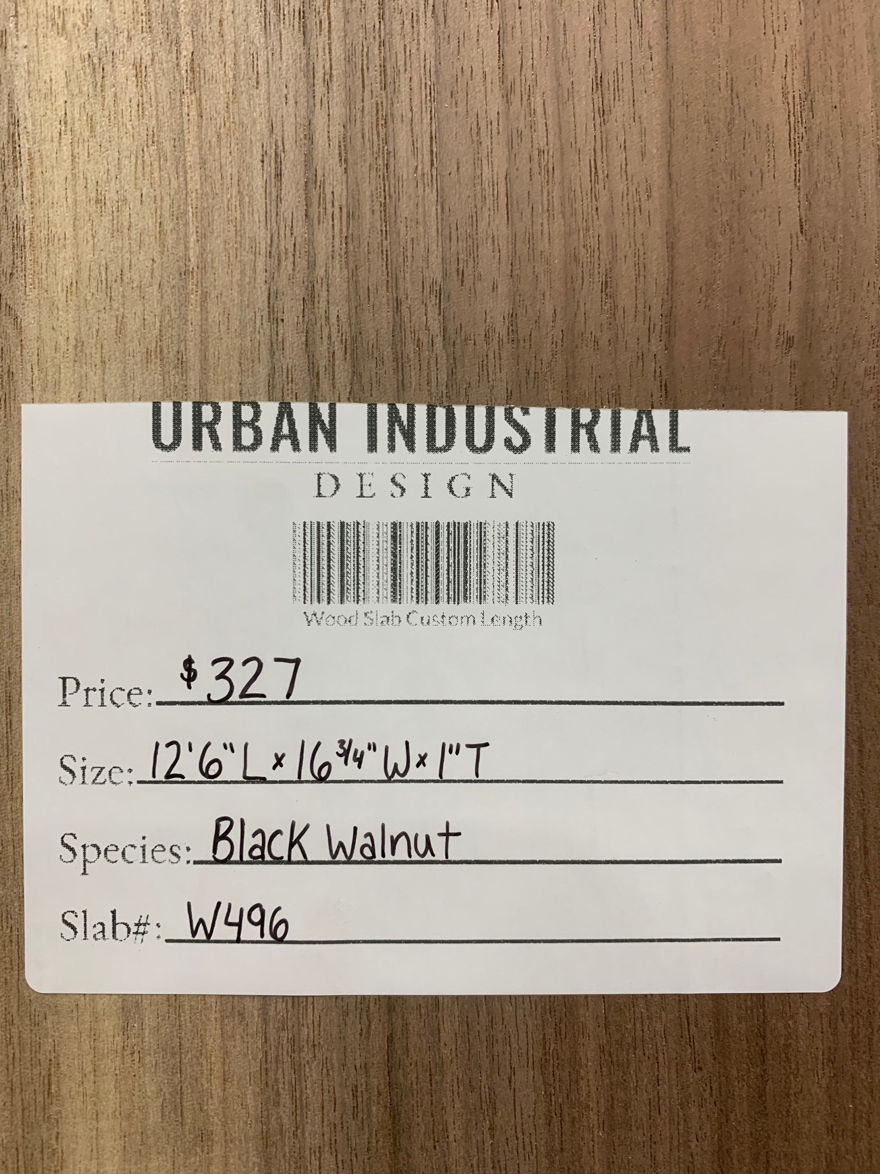 Black Walnut Slab | W496