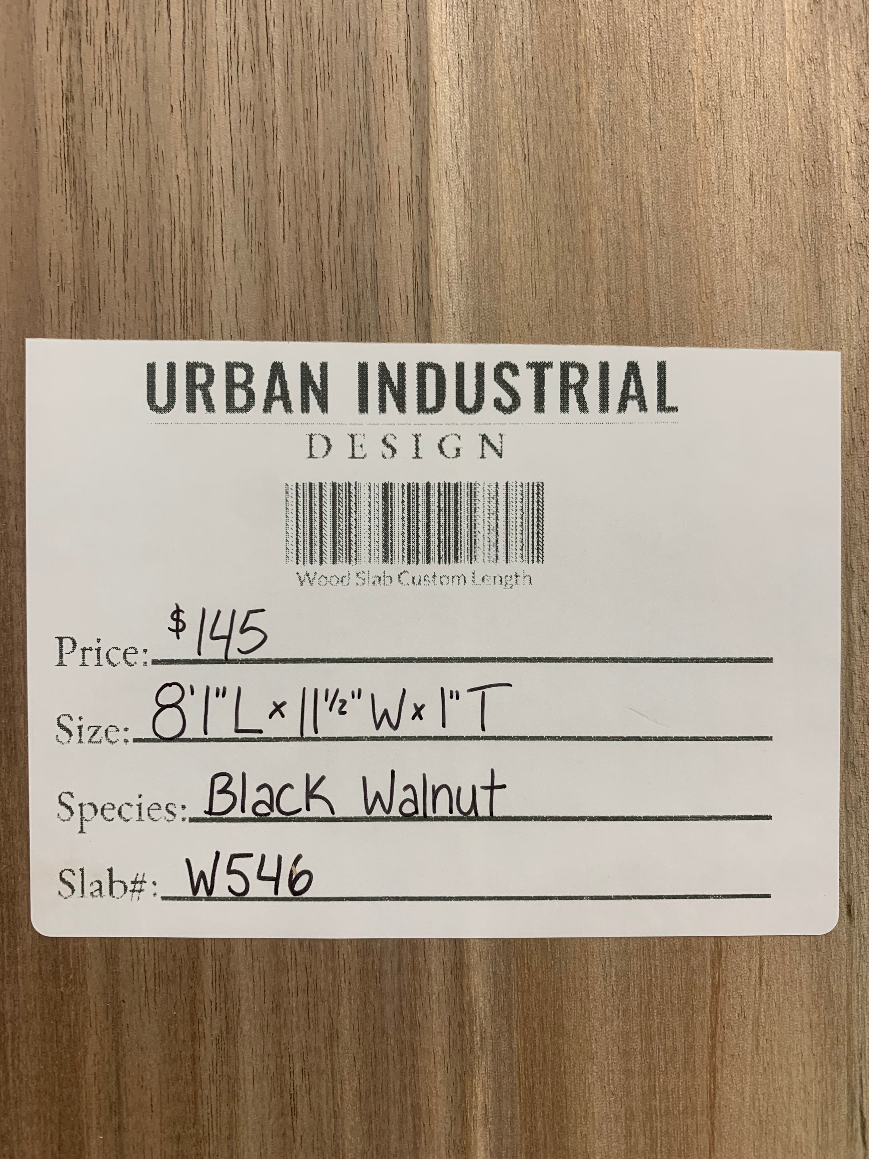 Black Walnut Slab | W546