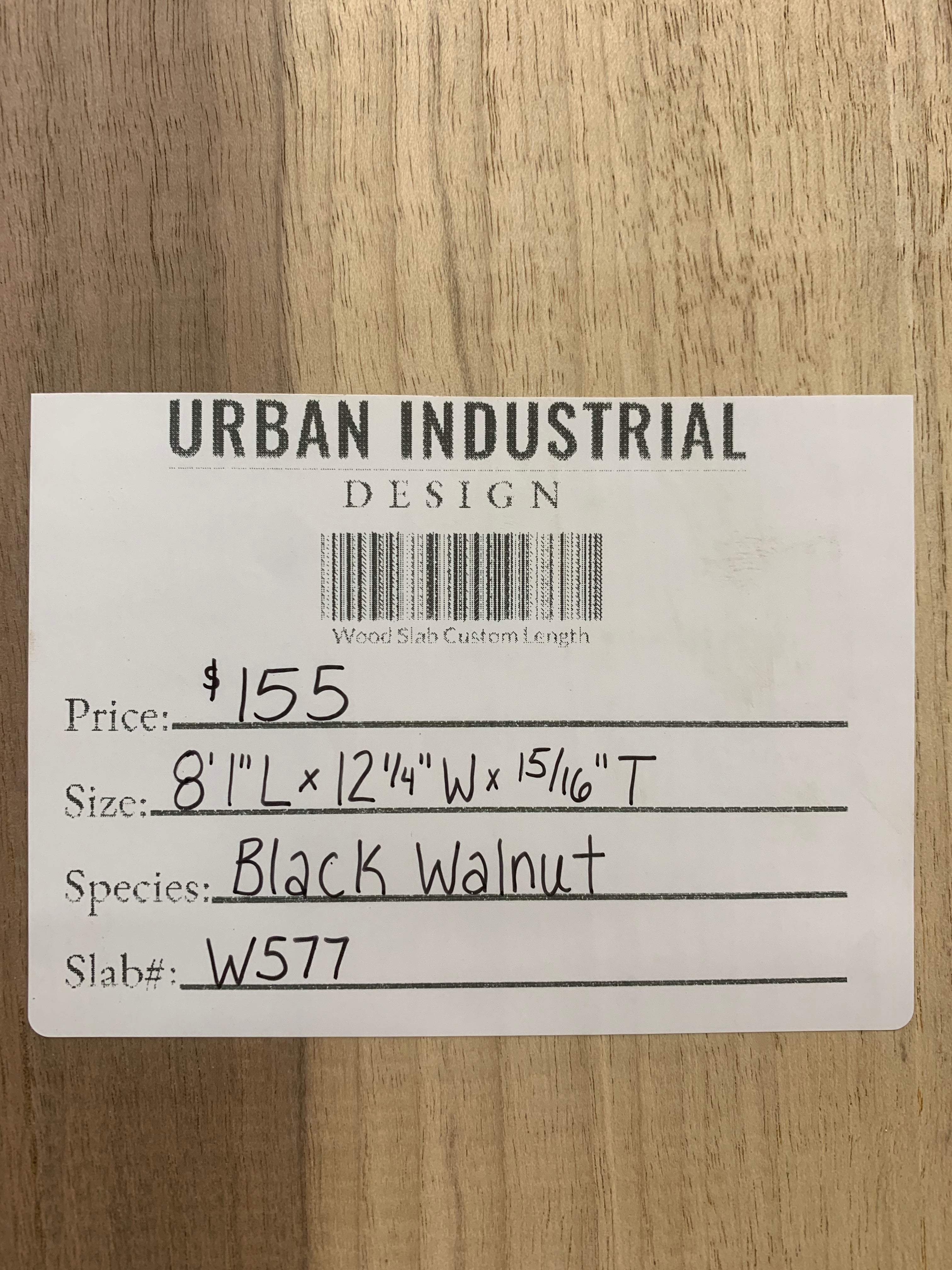 Black Walnut Slab | W577