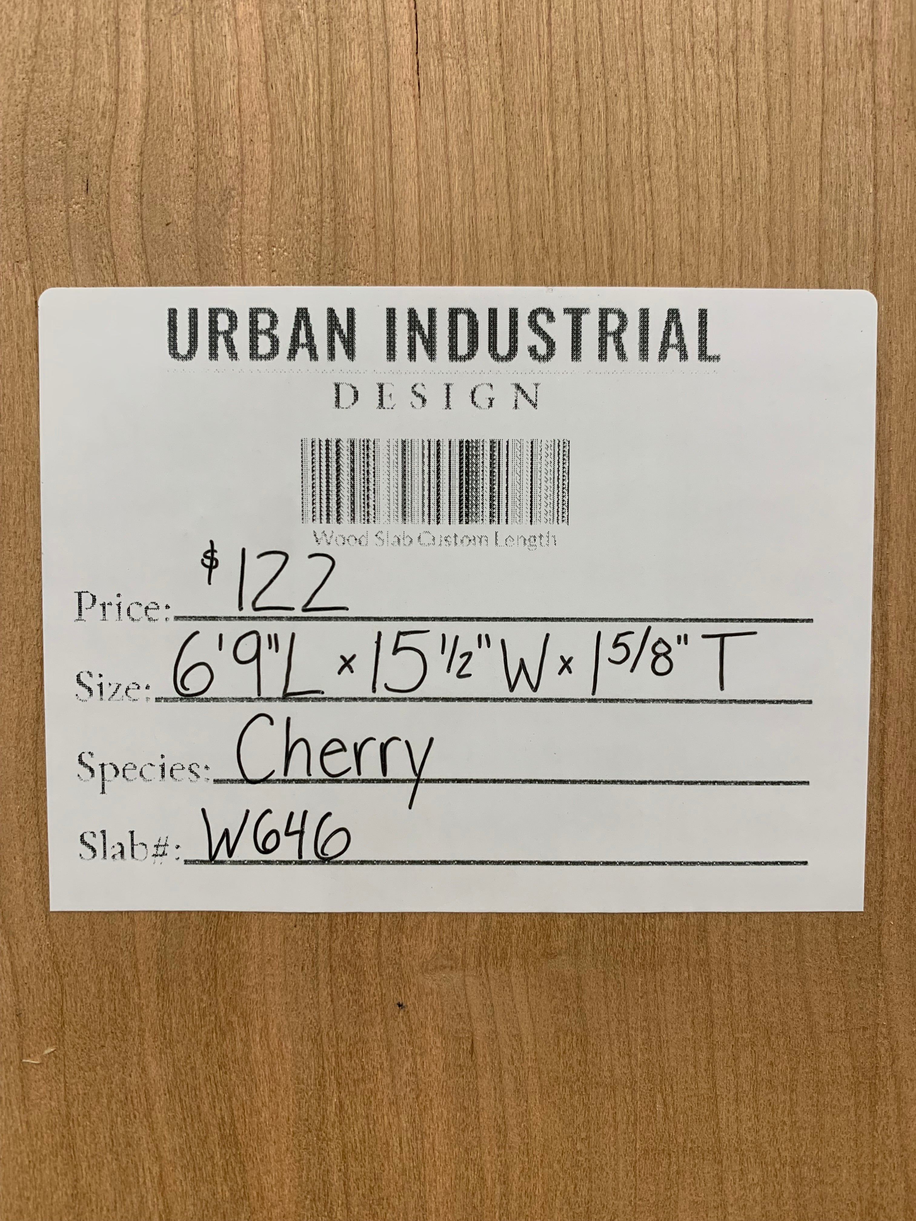 Cherry Slab | W646