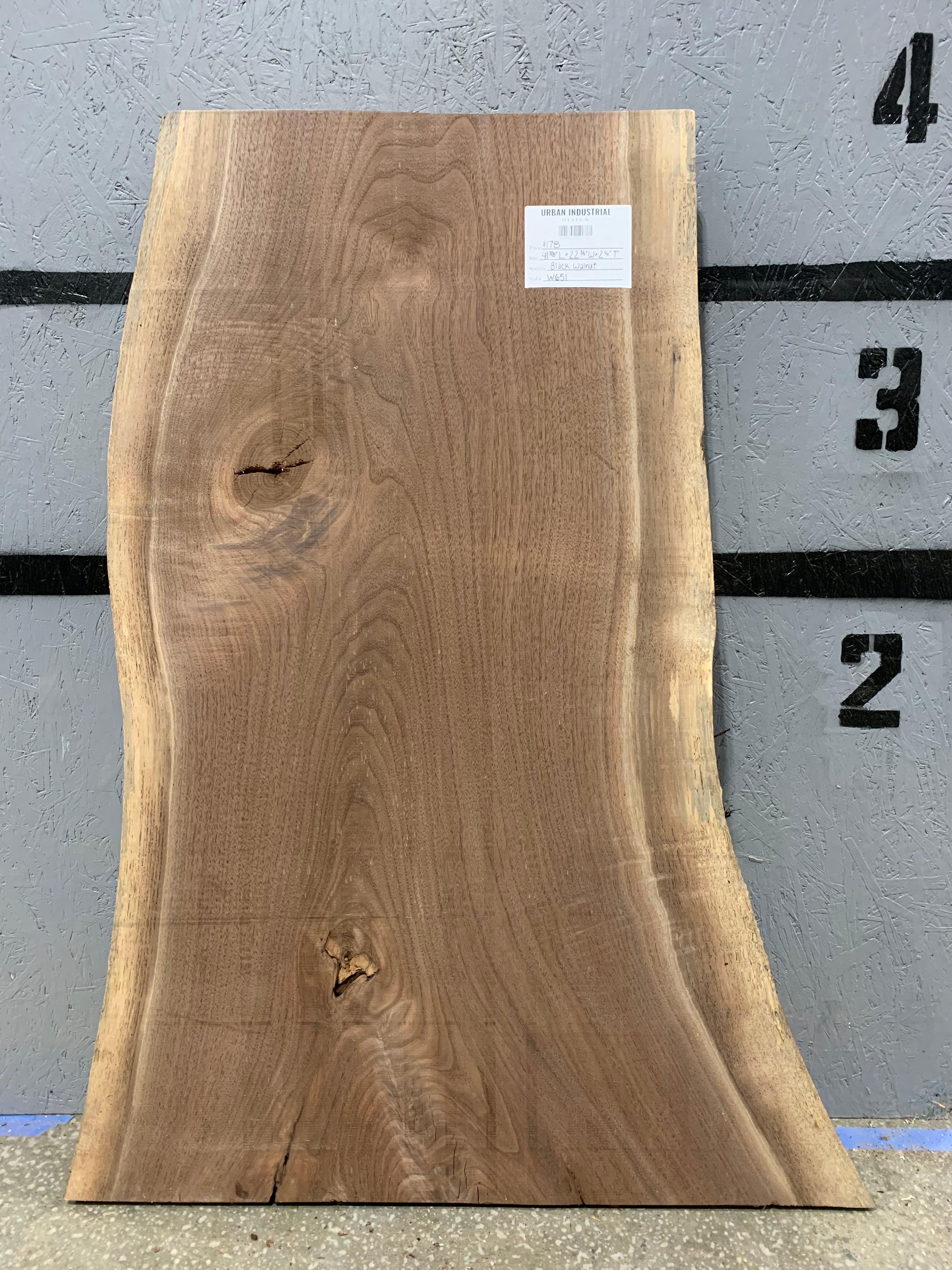 Black Walnut Slab | W659