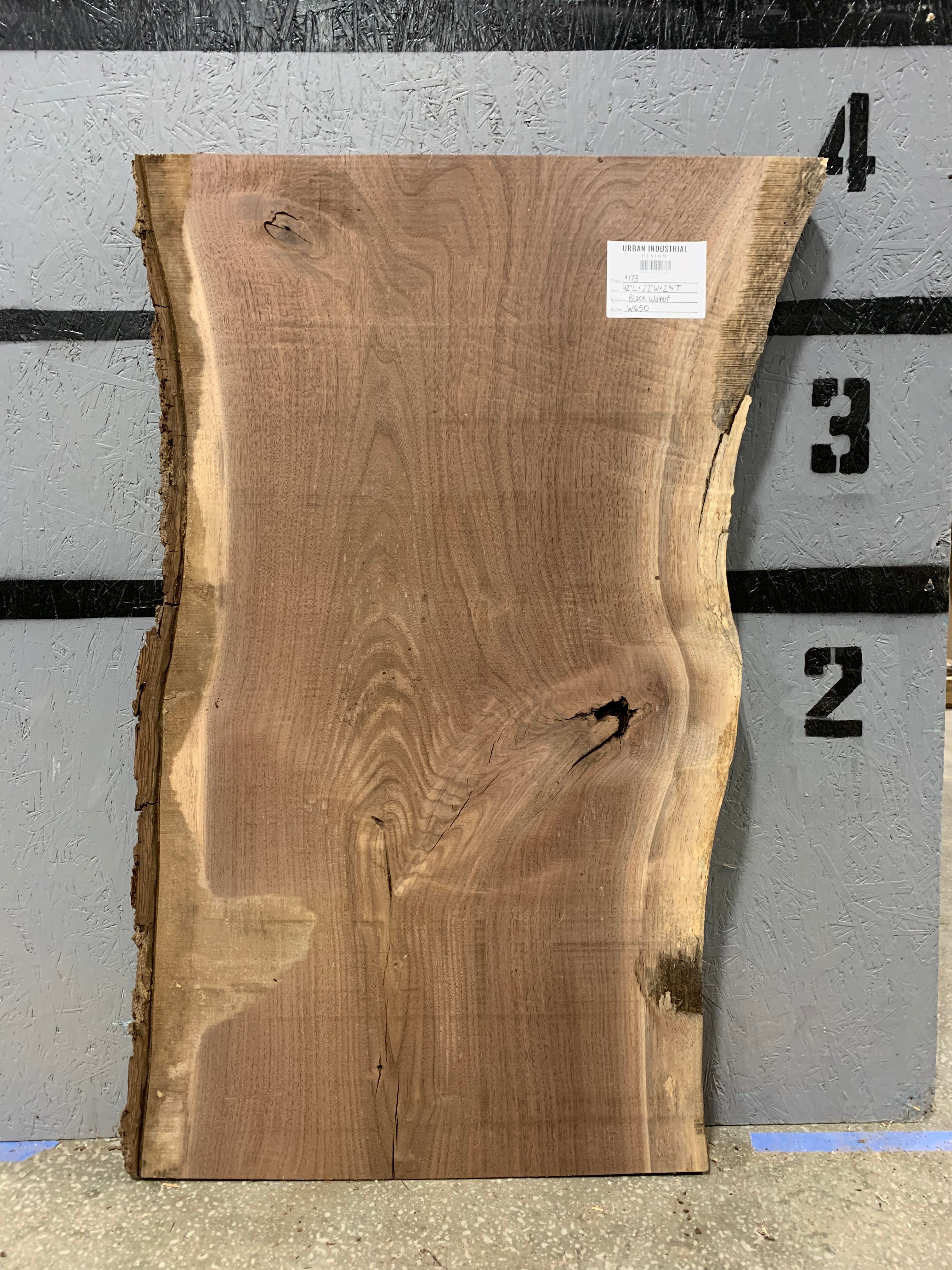 Black Walnut Slab | W663