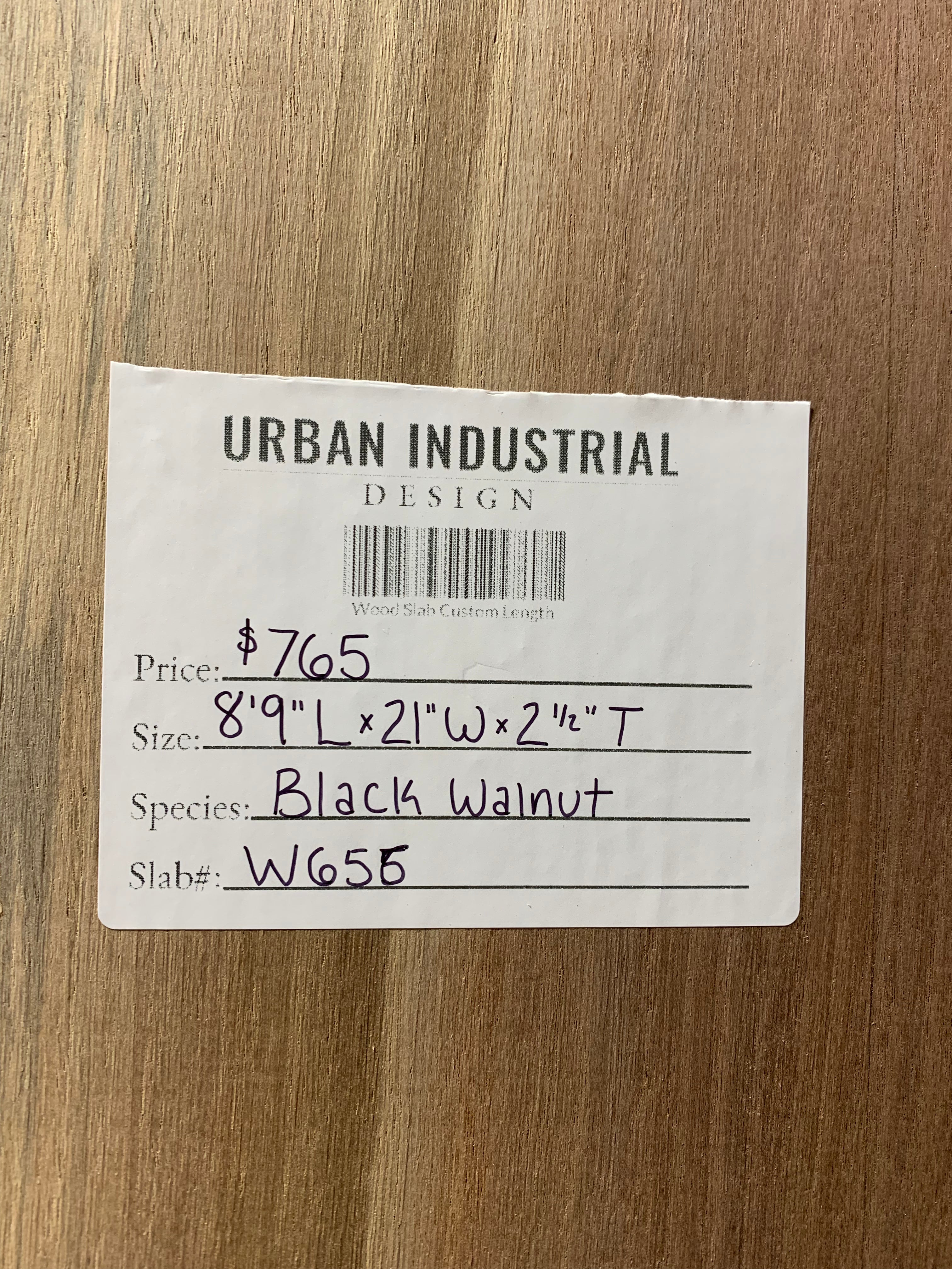 Black Walnut Slab | W656