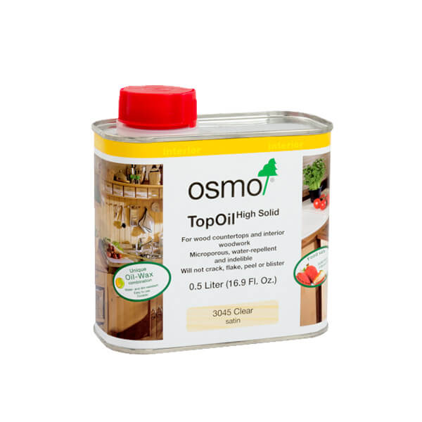 Osmo TopOil High Solid, clear satin 0.5 liter.